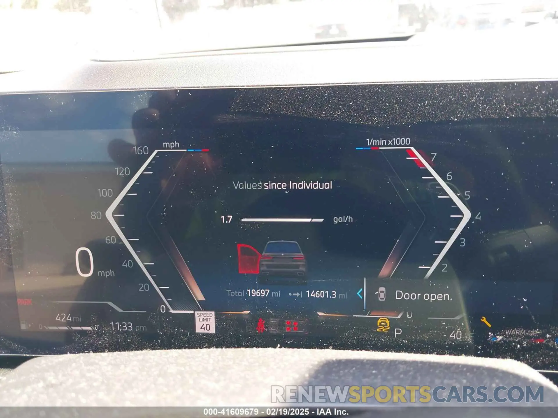 7 fotografías del automóvil dañado 5UX23EM03R9S44014 BMW X7 2024