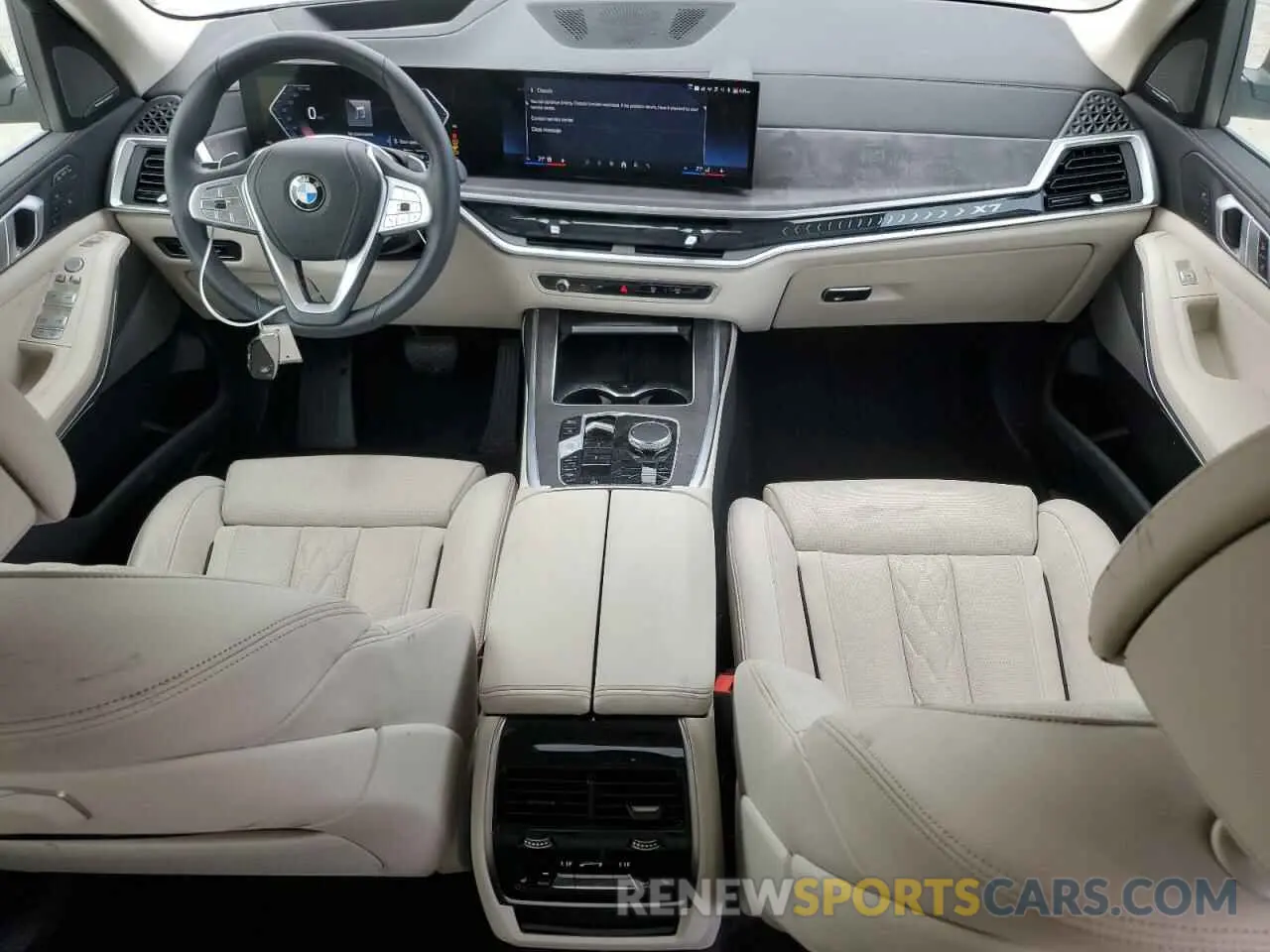 8 fotografías del automóvil dañado 5UX23EM05R9U79787 BMW X7 2024