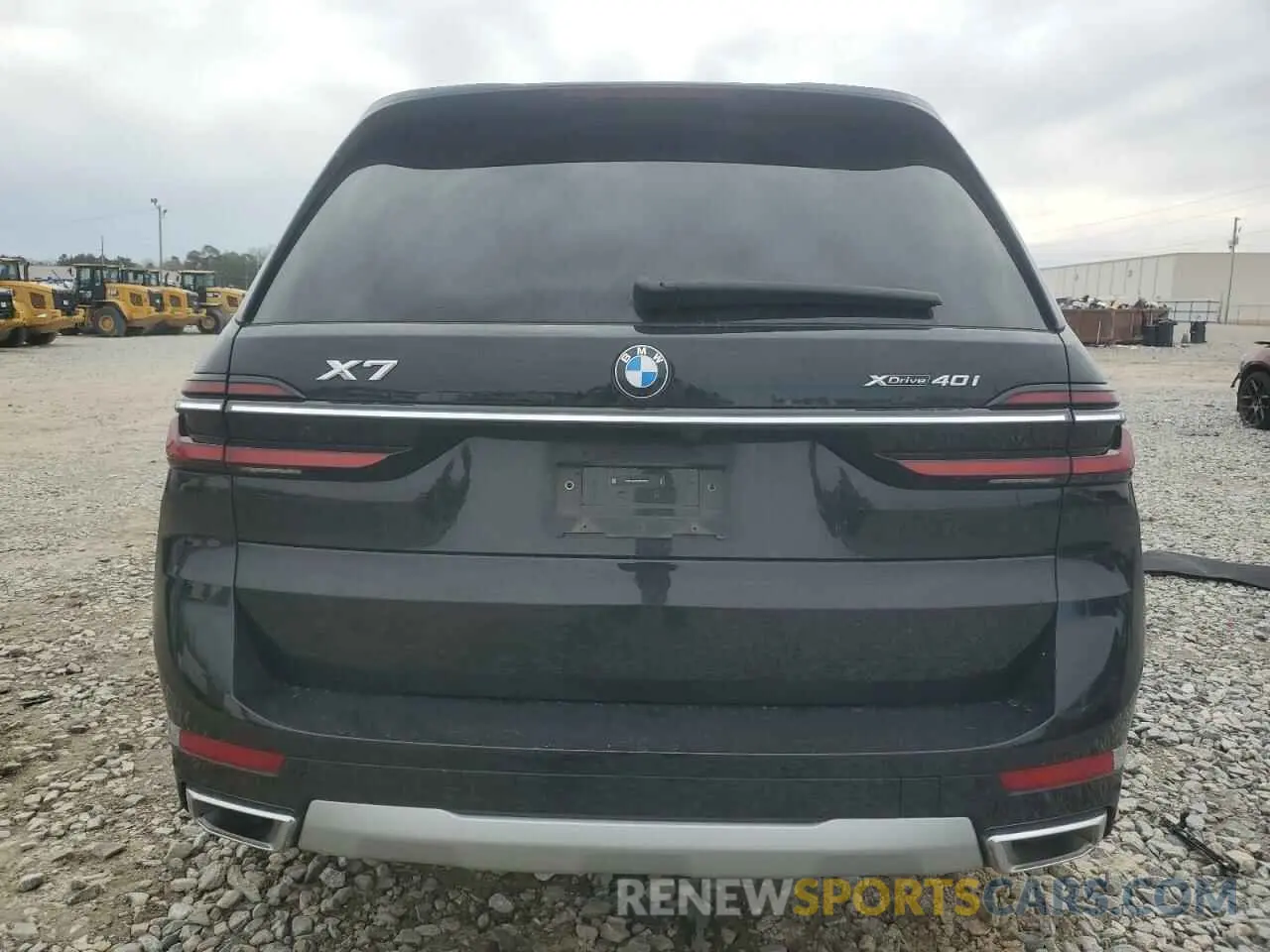 6 fotografías del automóvil dañado 5UX23EM05R9V44573 BMW X7 2024