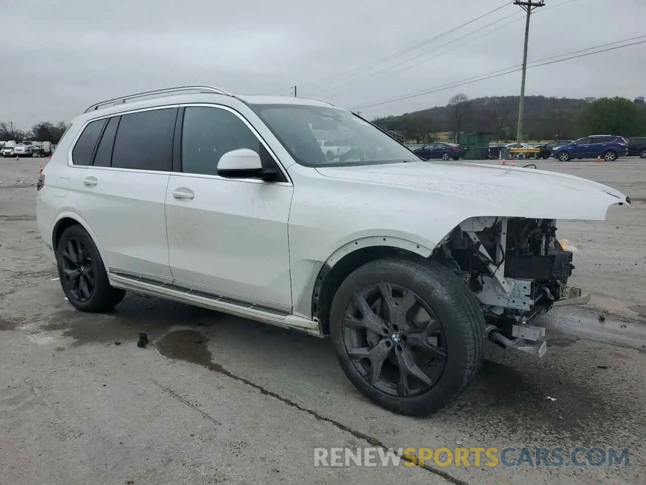 4 fotografías del automóvil dañado 5UX23EM06R9S67707 BMW X7 2024