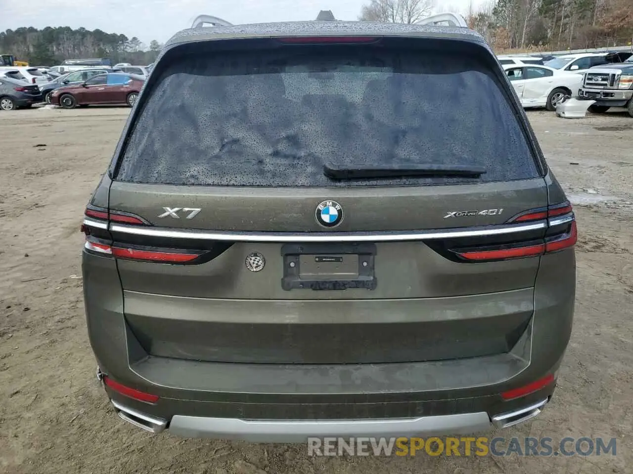 6 fotografías del automóvil dañado 5UX23EM06R9T96515 BMW X7 2024
