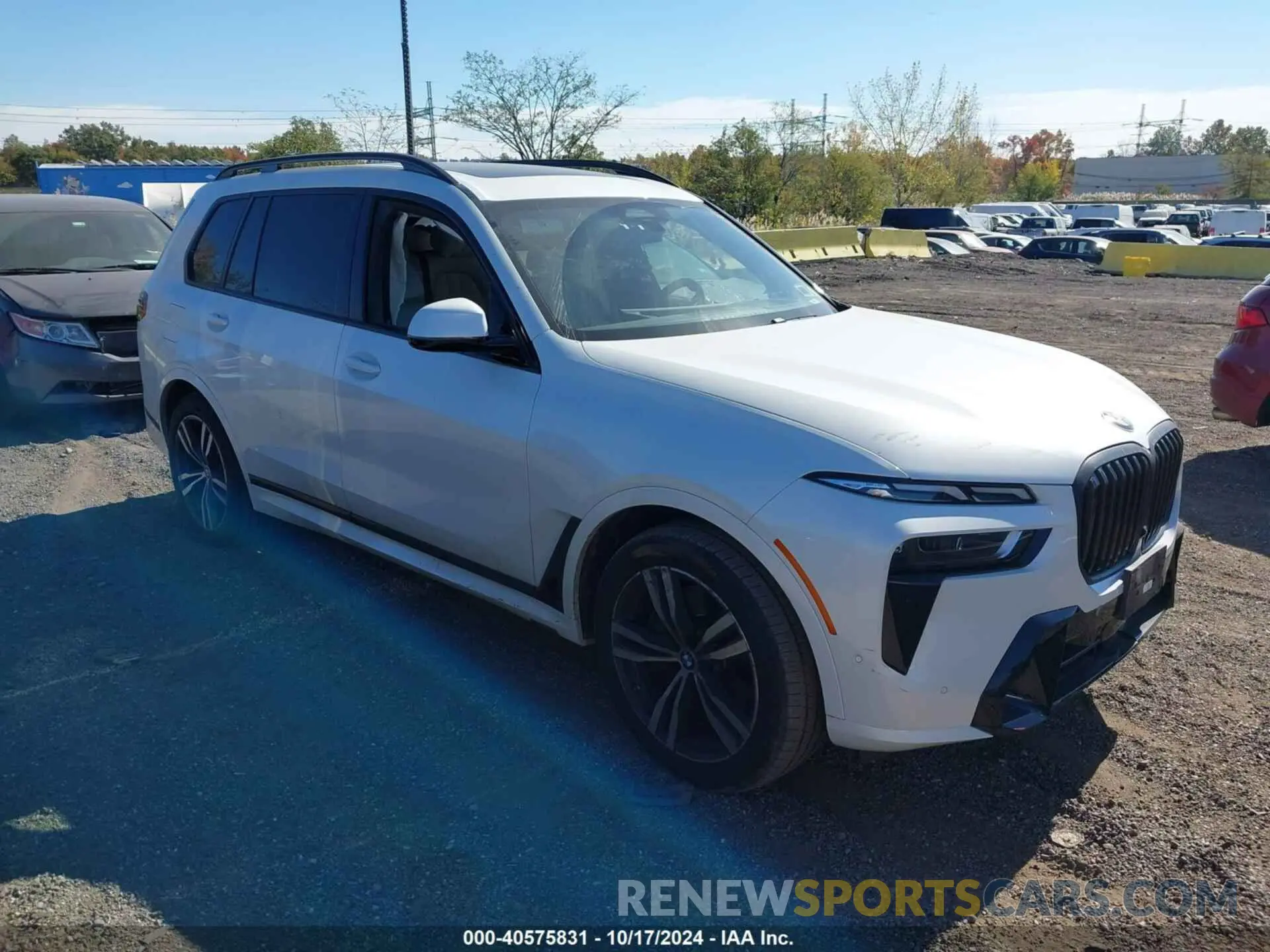 1 fotografías del automóvil dañado 5UX23EM07R9S29354 BMW X7 2024
