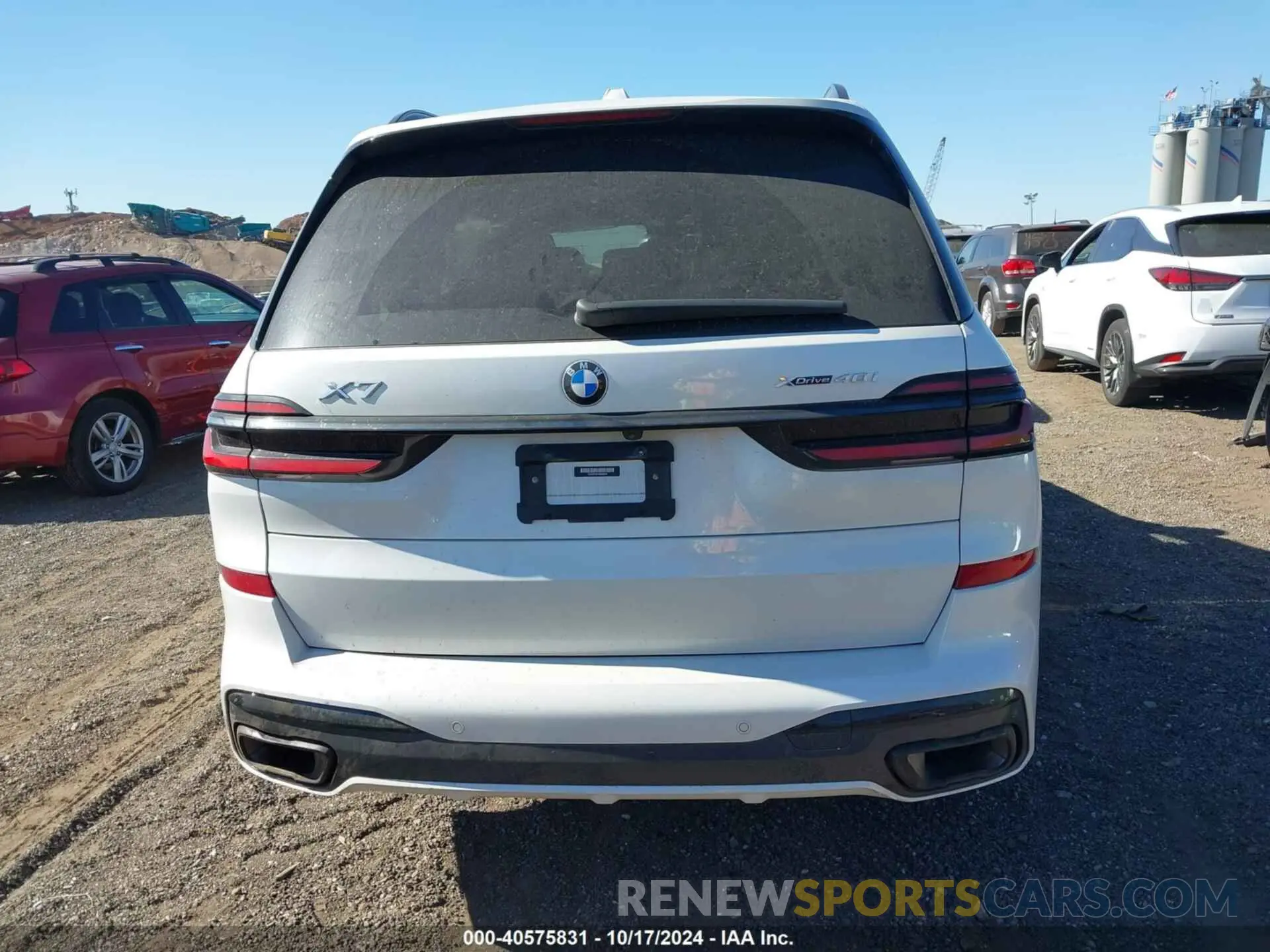 16 fotografías del automóvil dañado 5UX23EM07R9S29354 BMW X7 2024