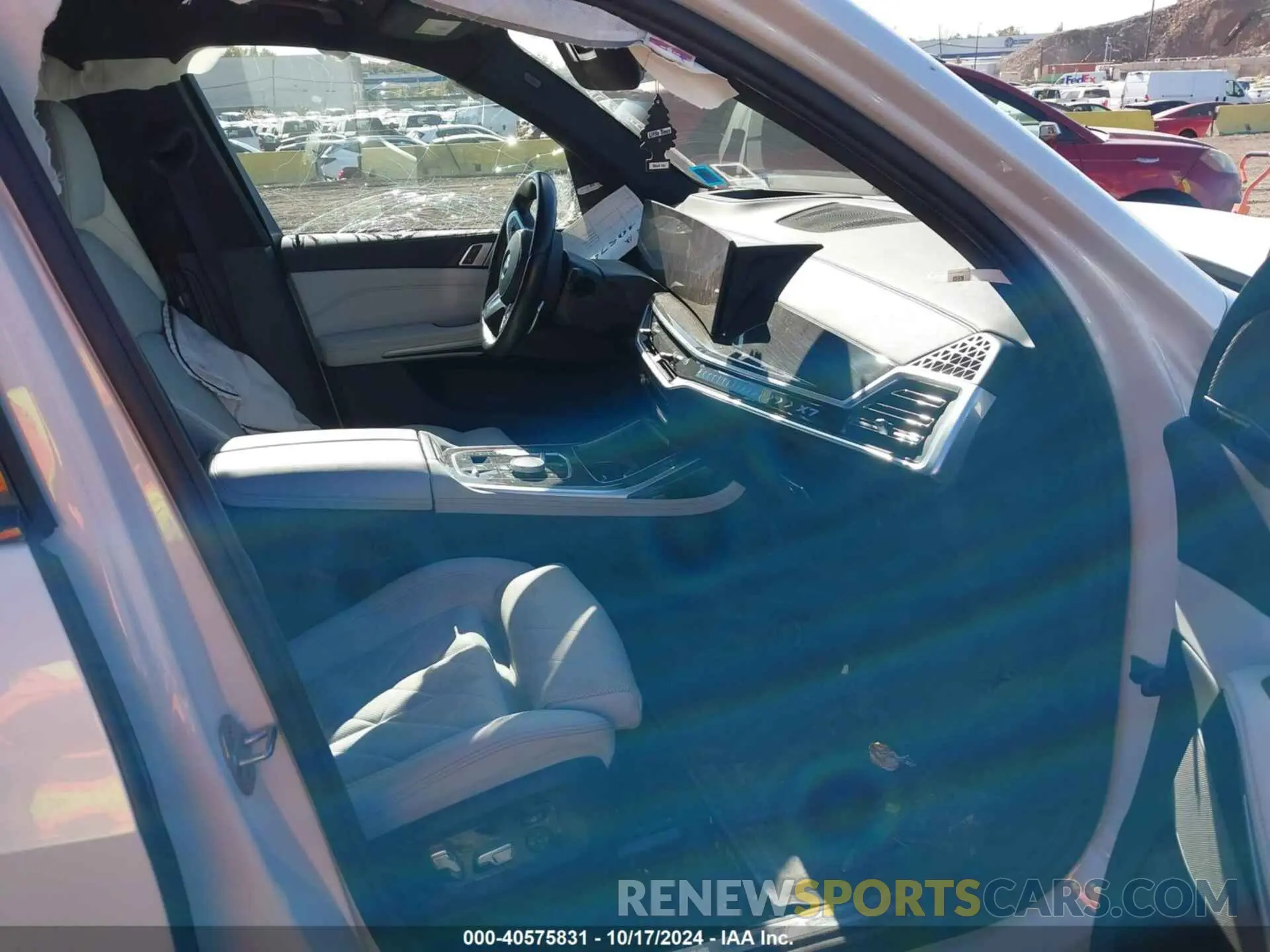 5 fotografías del automóvil dañado 5UX23EM07R9S29354 BMW X7 2024