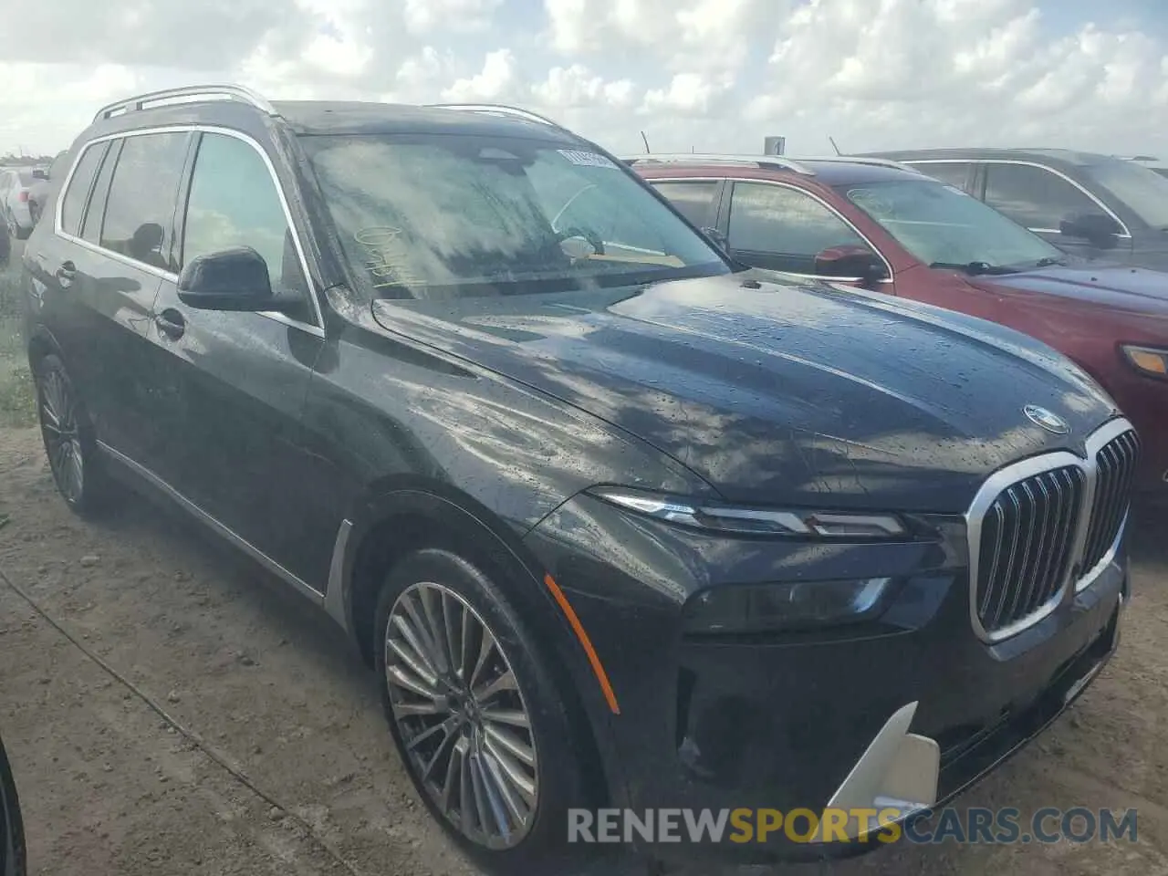 4 fotografías del automóvil dañado 5UX23EM07R9V13504 BMW X7 2024