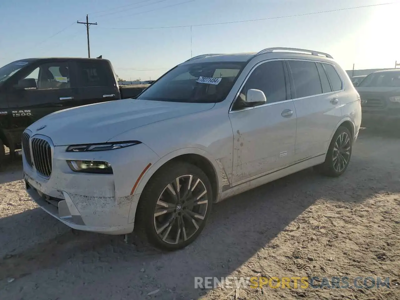1 fotografías del automóvil dañado 5UX23EM07R9V16547 BMW X7 2024