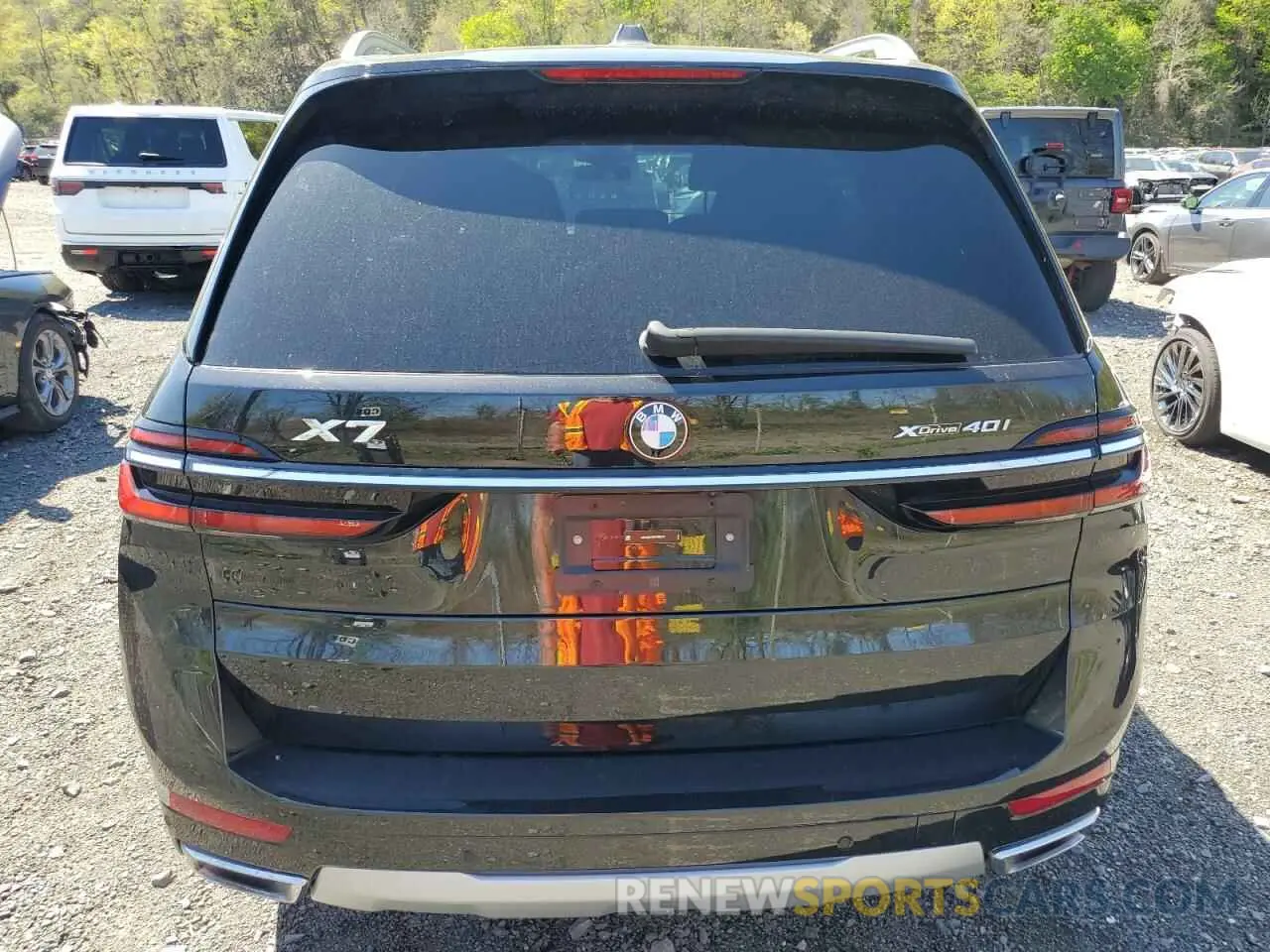 6 fotografías del automóvil dañado 5UX23EM09R9T85217 BMW X7 2024