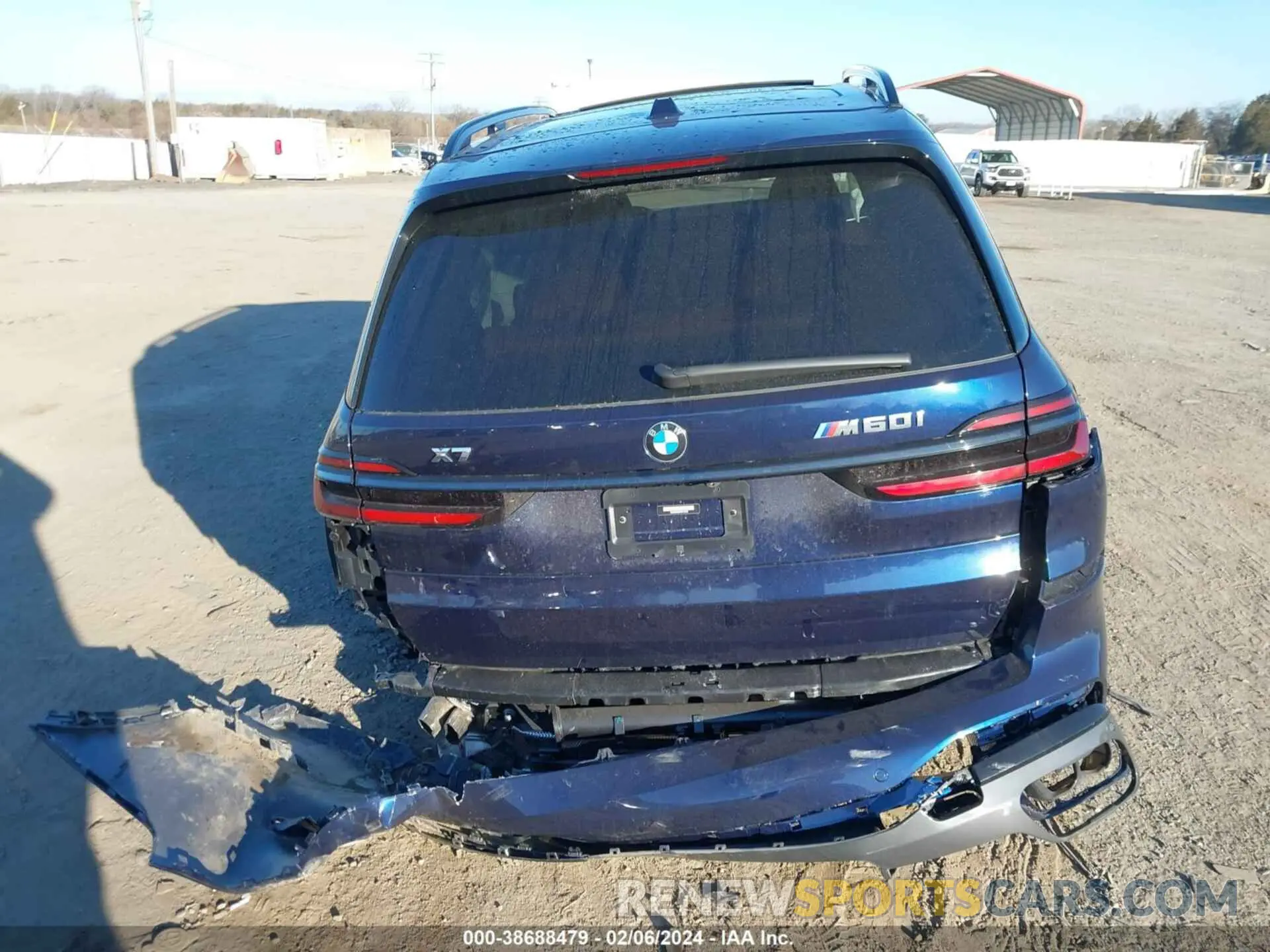 17 fotografías del automóvil dañado 5UX33EM00R9T18784 BMW X7 2024