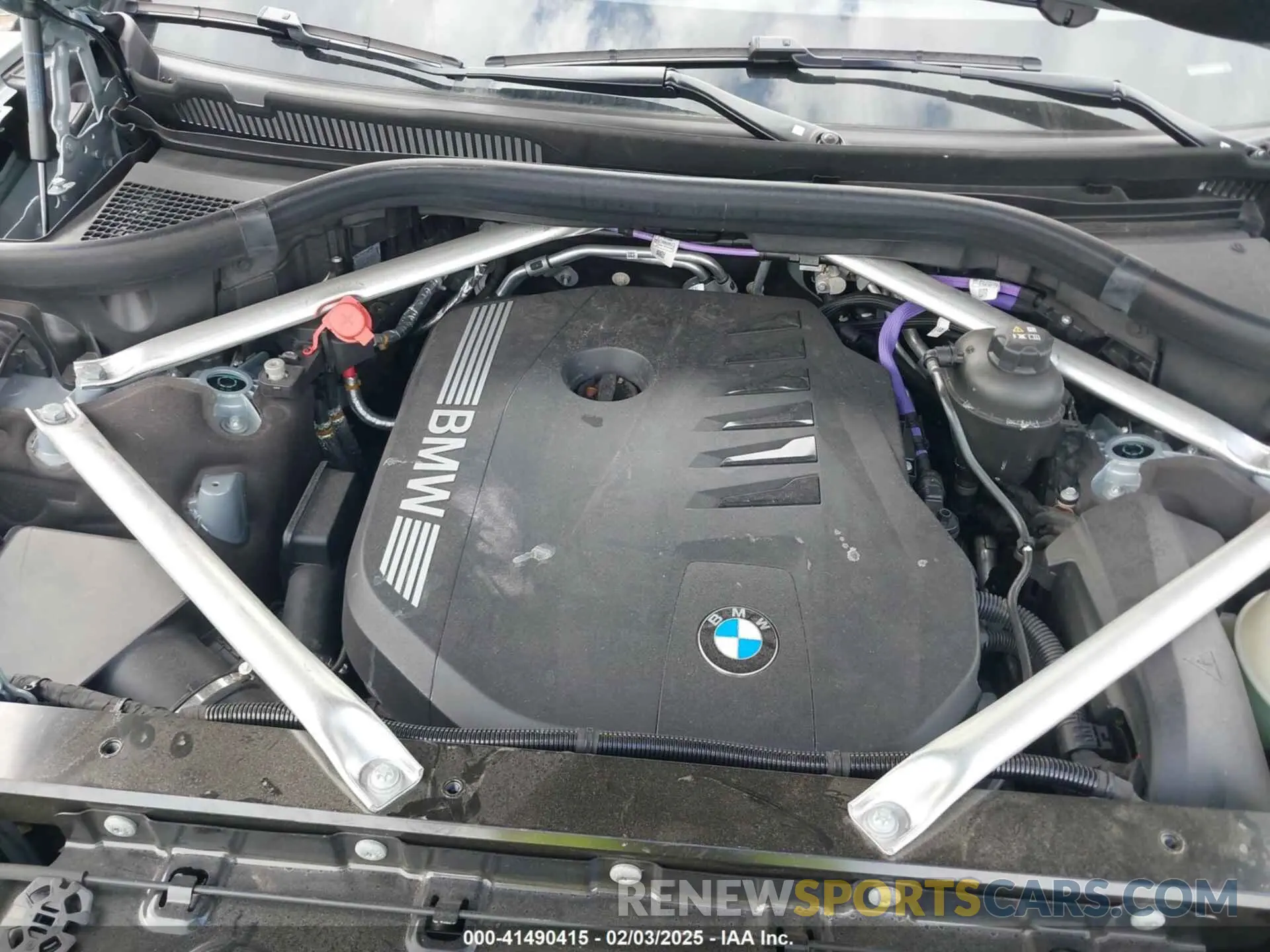 10 fotografías del automóvil dañado 5UX23EM01S9W23566 BMW X7 2025