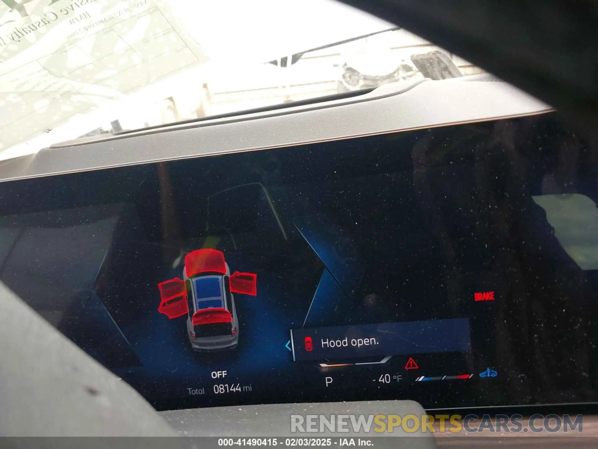 15 fotografías del automóvil dañado 5UX23EM01S9W23566 BMW X7 2025