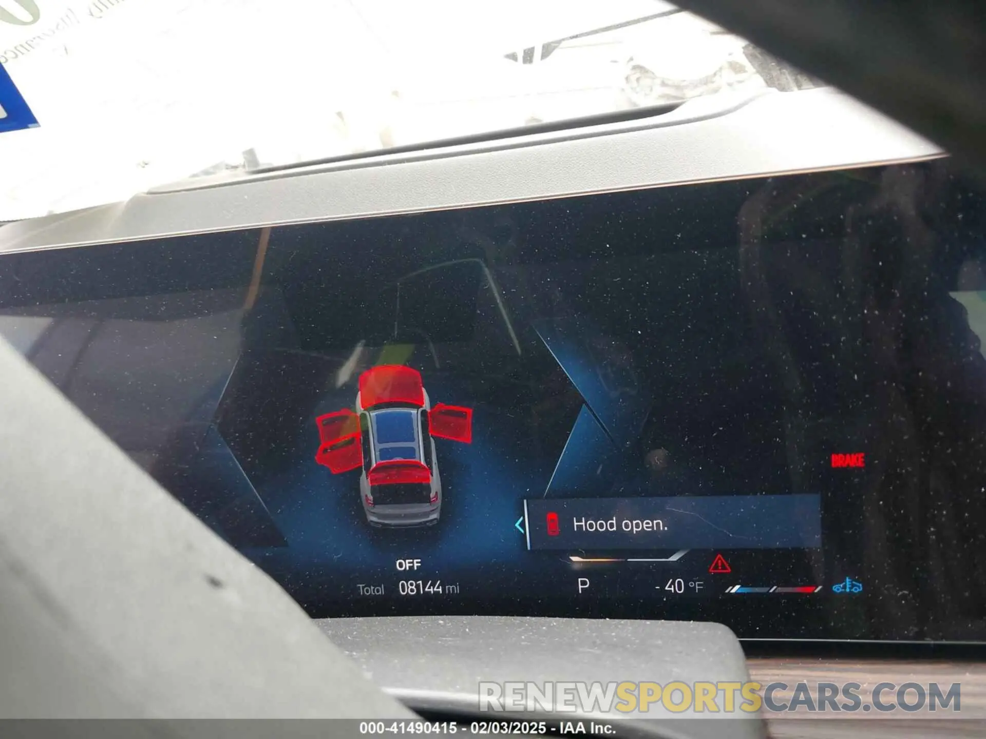 7 fotografías del automóvil dañado 5UX23EM01S9W23566 BMW X7 2025
