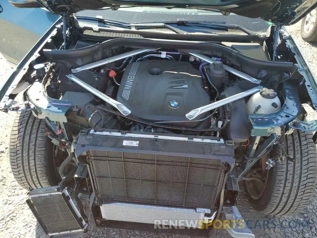12 fotografías del automóvil dañado 5UX23EM01S9W56339 BMW X7 2025