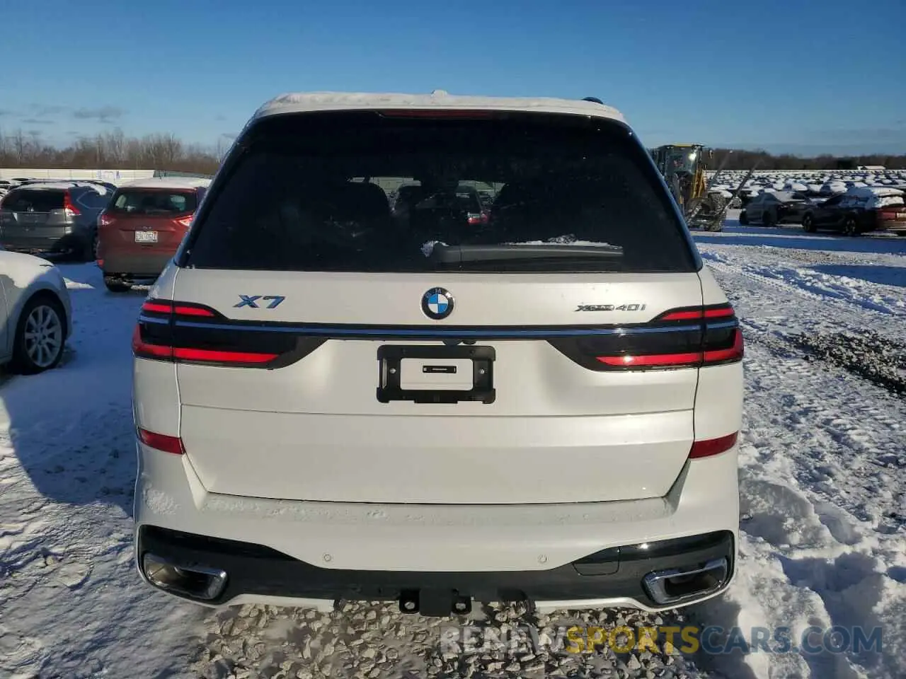 6 fotografías del automóvil dañado 5UX23EM02S9Y40785 BMW X7 2025