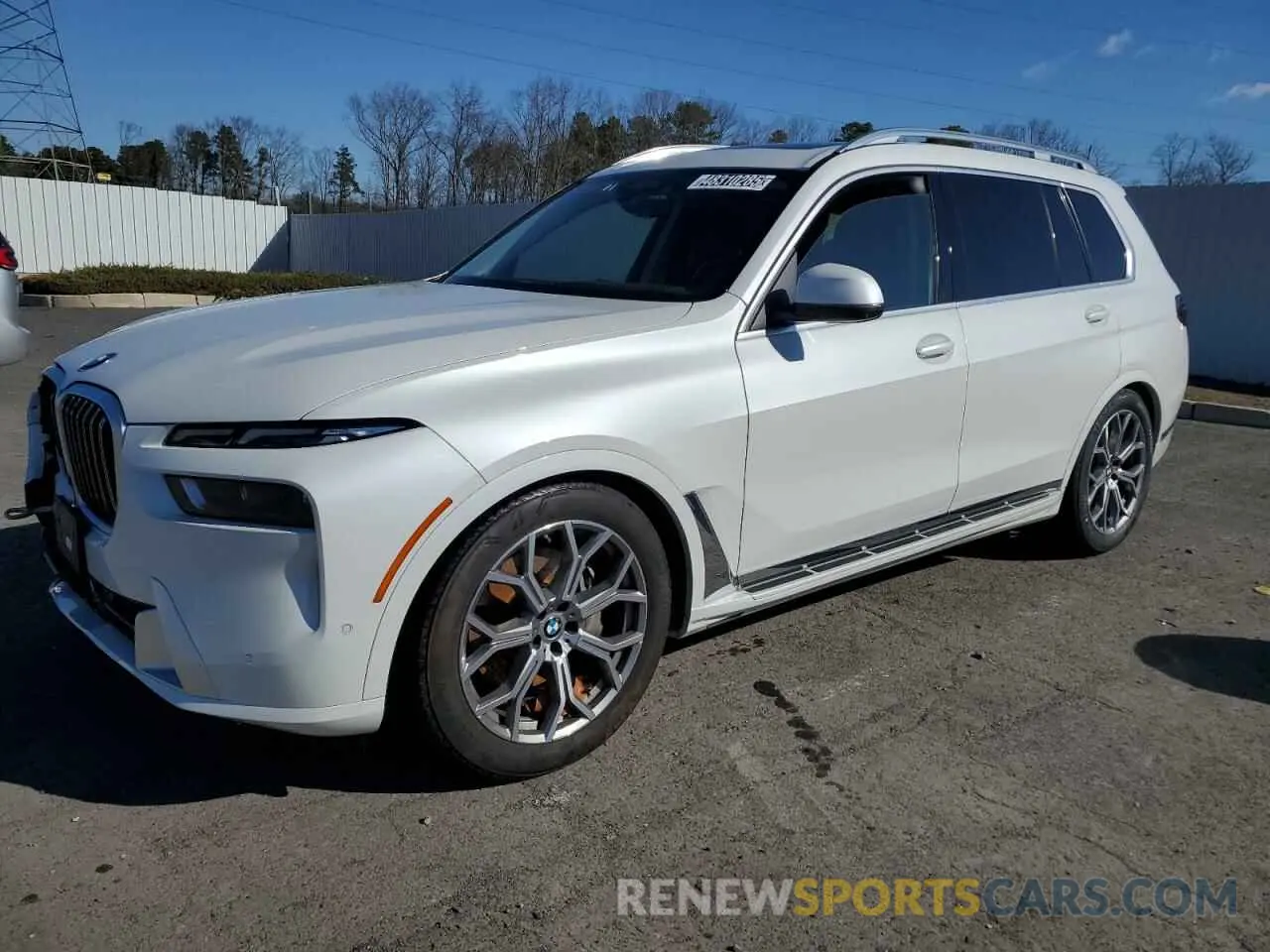 1 fotografías del automóvil dañado 5UX23EM04S9W36022 BMW X7 2025