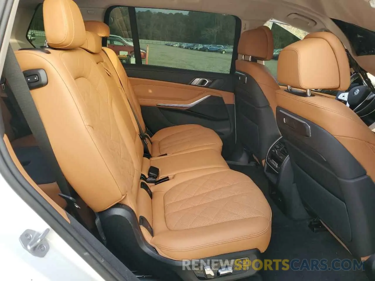 11 fotografías del automóvil dañado 5UX23EM04S9W63513 BMW X7 2025