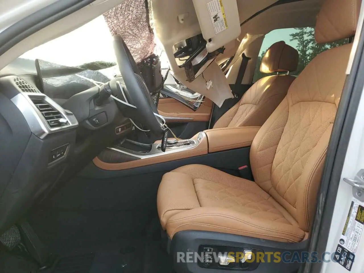 7 fotografías del automóvil dañado 5UX23EM04S9W63513 BMW X7 2025