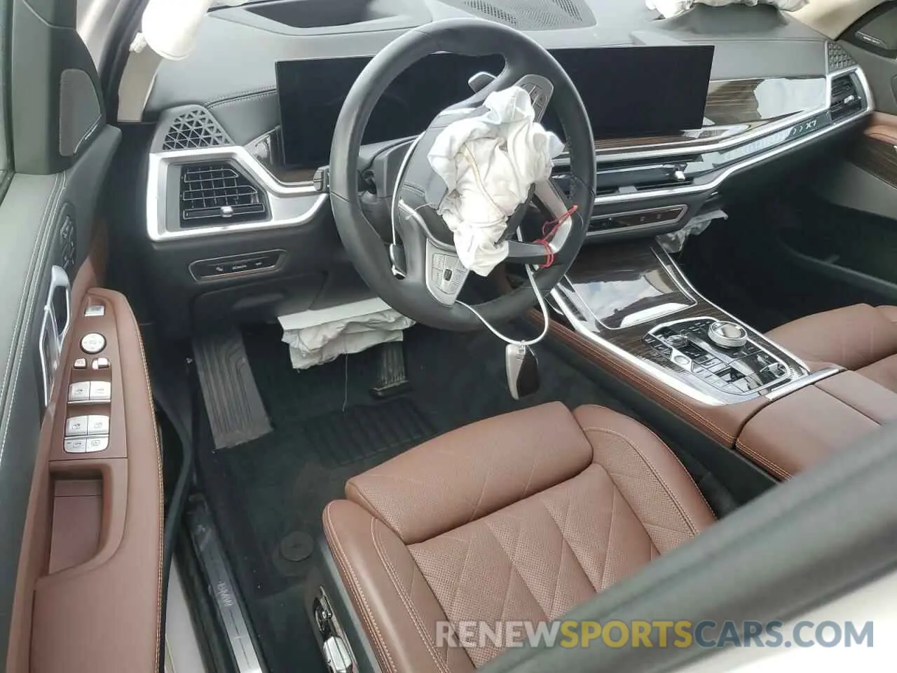8 fotografías del automóvil dañado 5UX23EM04S9W98391 BMW X7 2025
