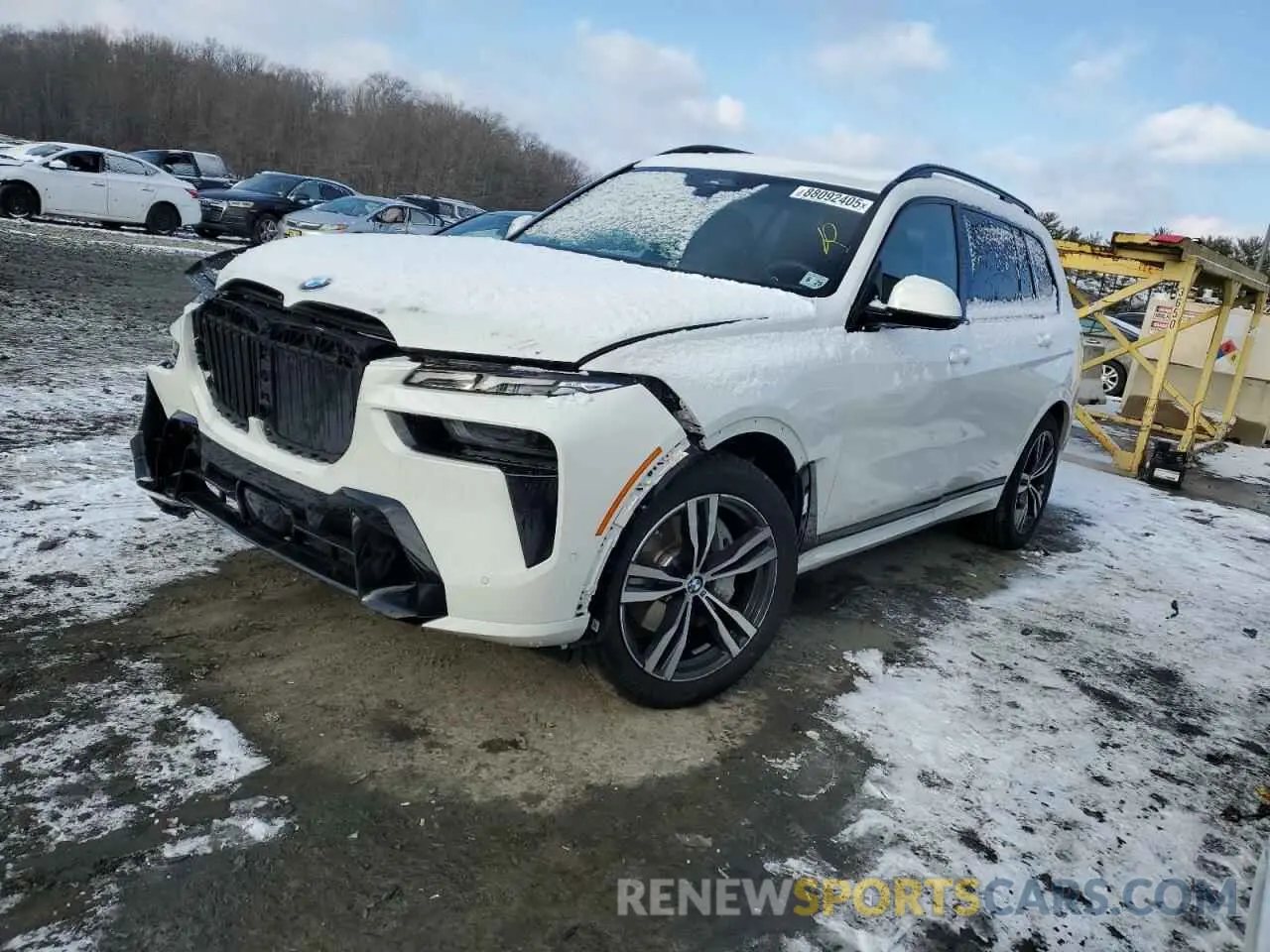 1 fotografías del automóvil dañado 5UX23EM04S9X64678 BMW X7 2025