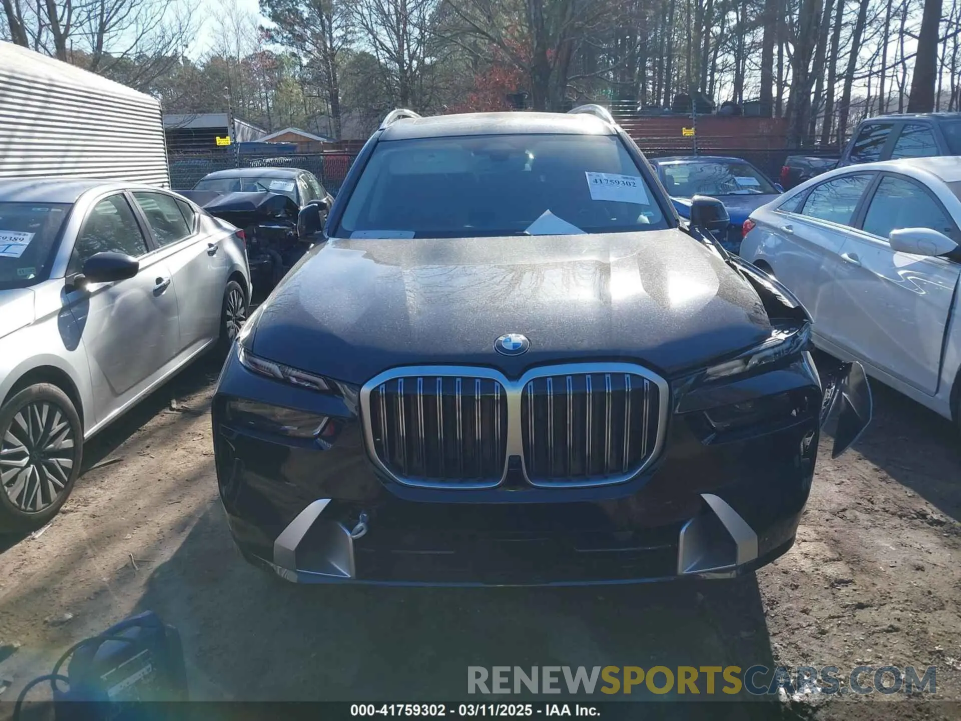 12 fotografías del automóvil dañado 5UX23EM04S9Y17864 BMW X7 2025