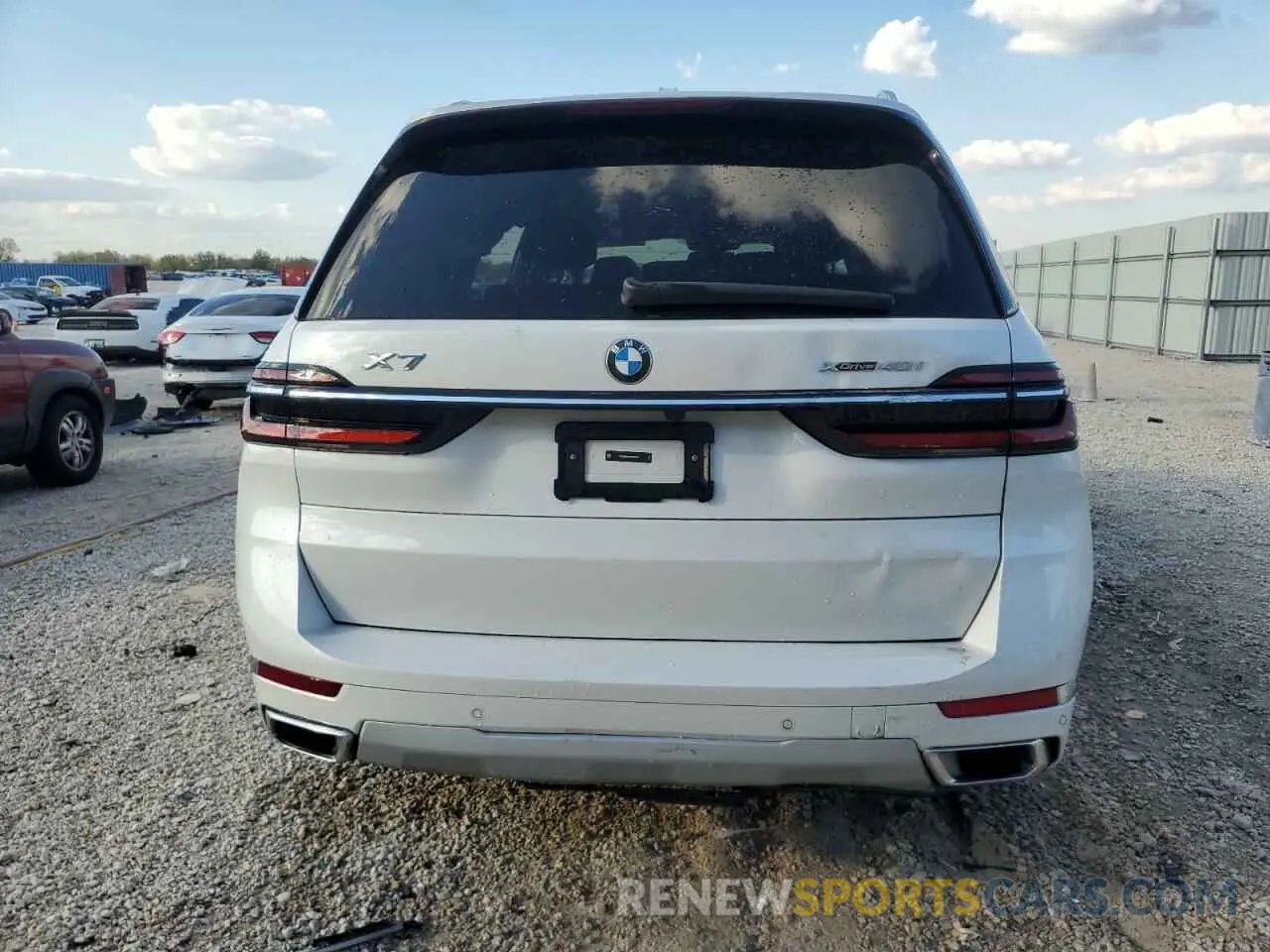 6 fotografías del automóvil dañado 5UX23EM09S9W38073 BMW X7 2025