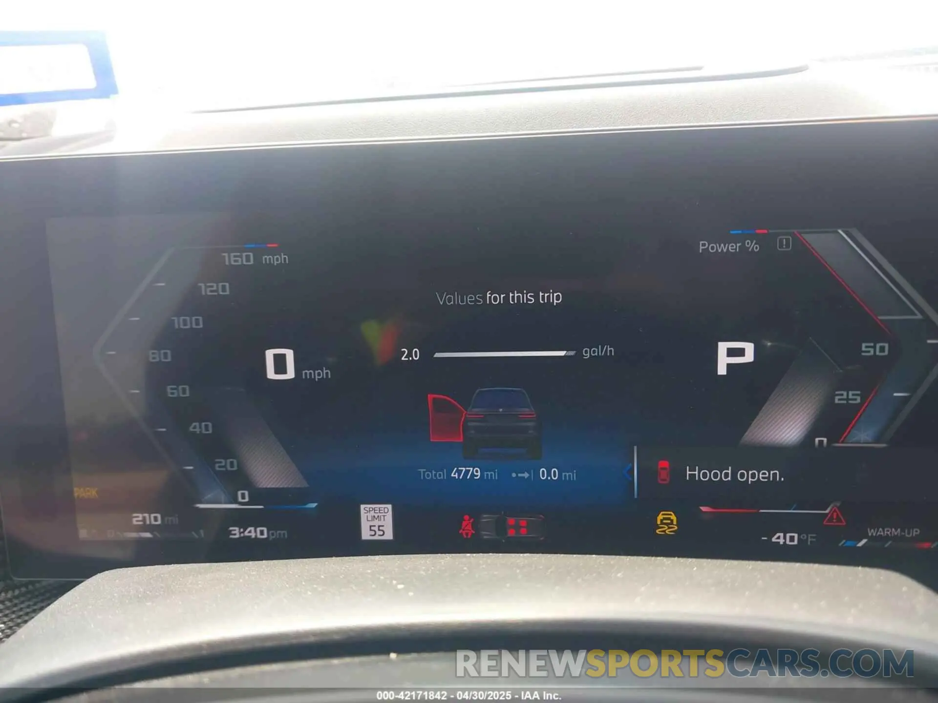 7 fotografías del automóvil dañado 5UX33EM06S9Y33892 BMW X7 2025