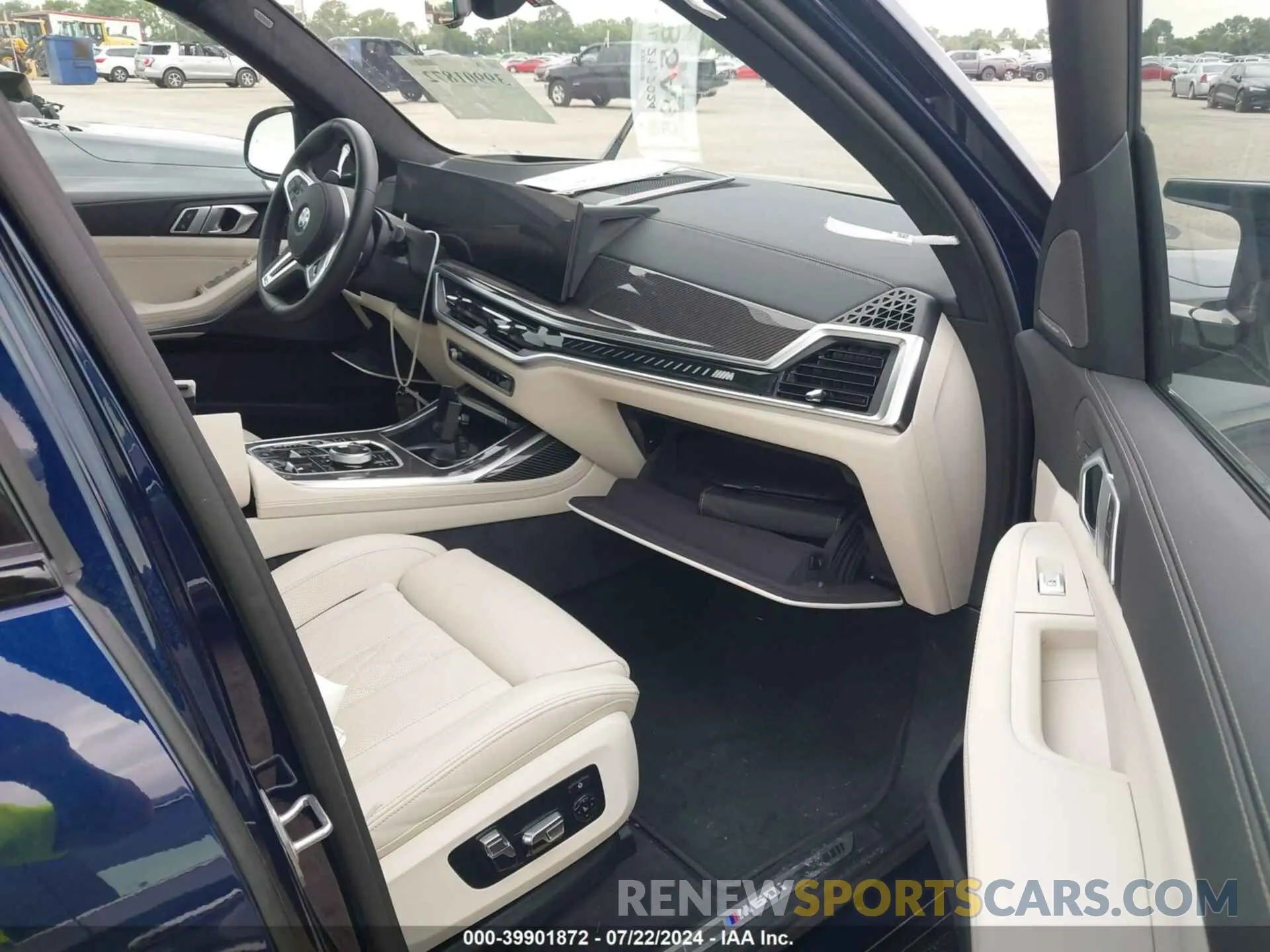 5 fotografías del automóvil dañado 5UX33EM09S9W70512 BMW X7 2025