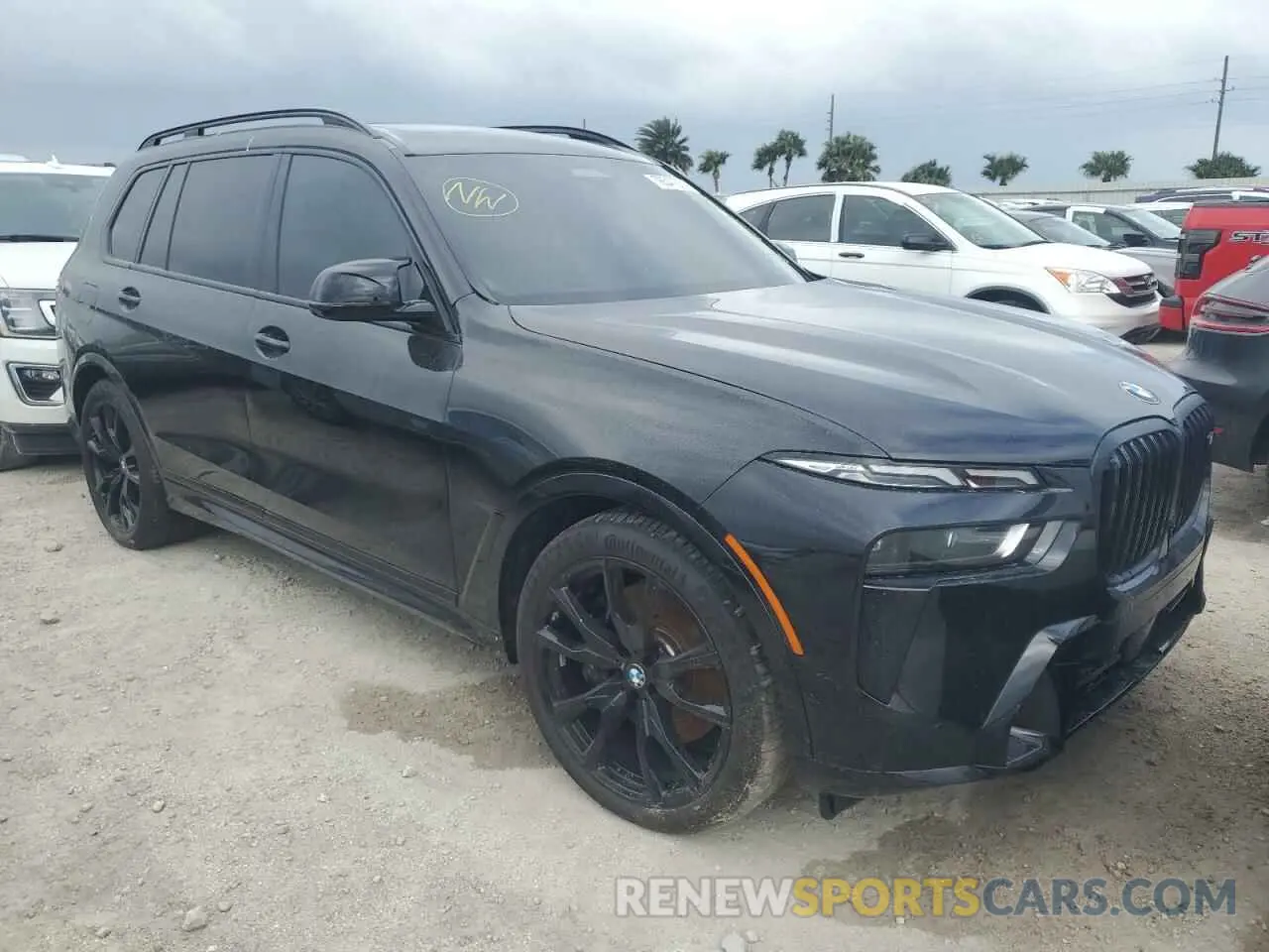 4 fotografías del automóvil dañado 5UX33EM01P9S00787 BMW X7 M60I 2023