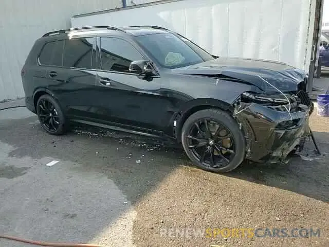15 fotografías del automóvil dañado 5UX33EM02S9X77322 BMW X7 M60I 2025