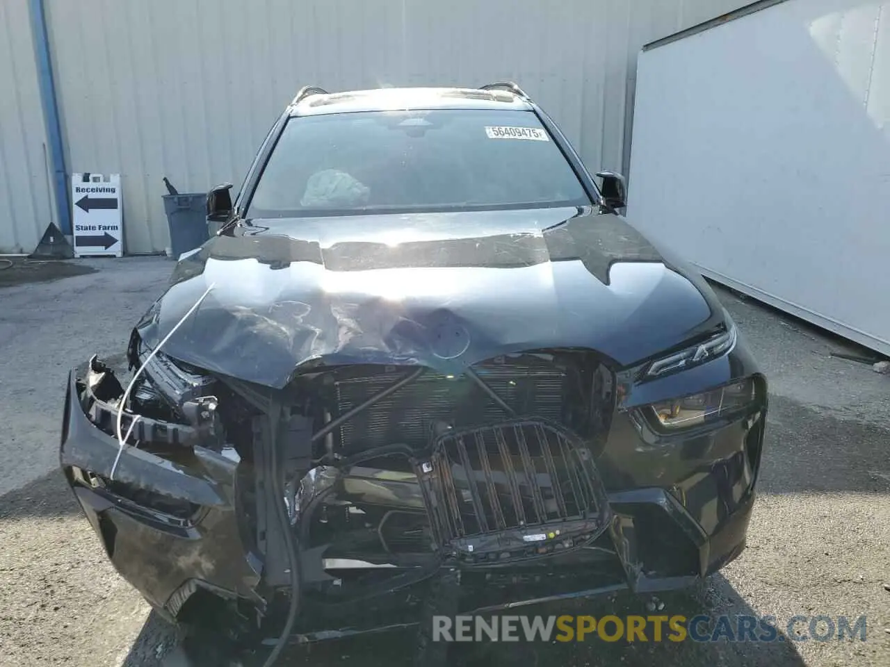 5 fotografías del automóvil dañado 5UX33EM02S9X77322 BMW X7 M60I 2025