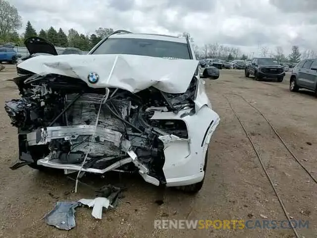 13 fotografías del automóvil dañado 5UX33EM04S9W66870 BMW X7 M60I 2025