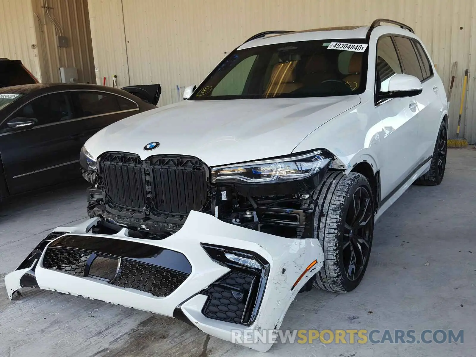 2 fotografías del automóvil dañado 5UXCX4C55KLS36439 BMW X7 XDRIVE5 2019
