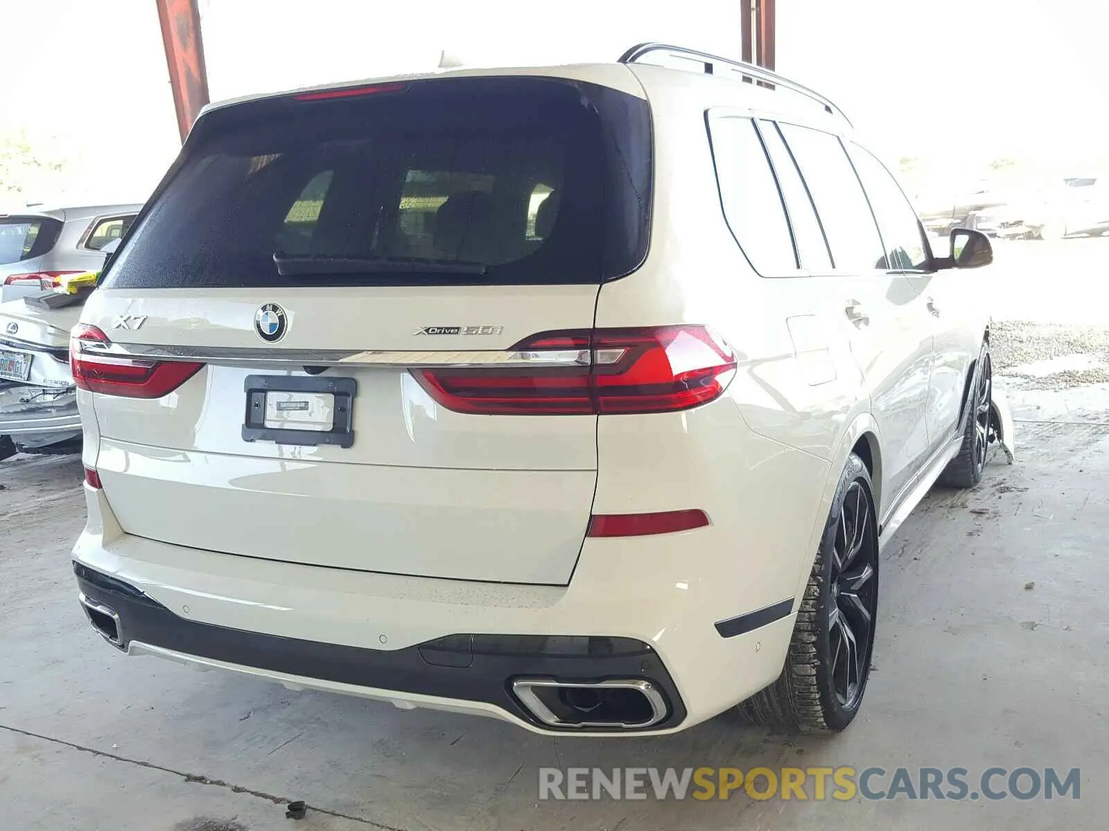 4 fotografías del automóvil dañado 5UXCX4C55KLS36439 BMW X7 XDRIVE5 2019