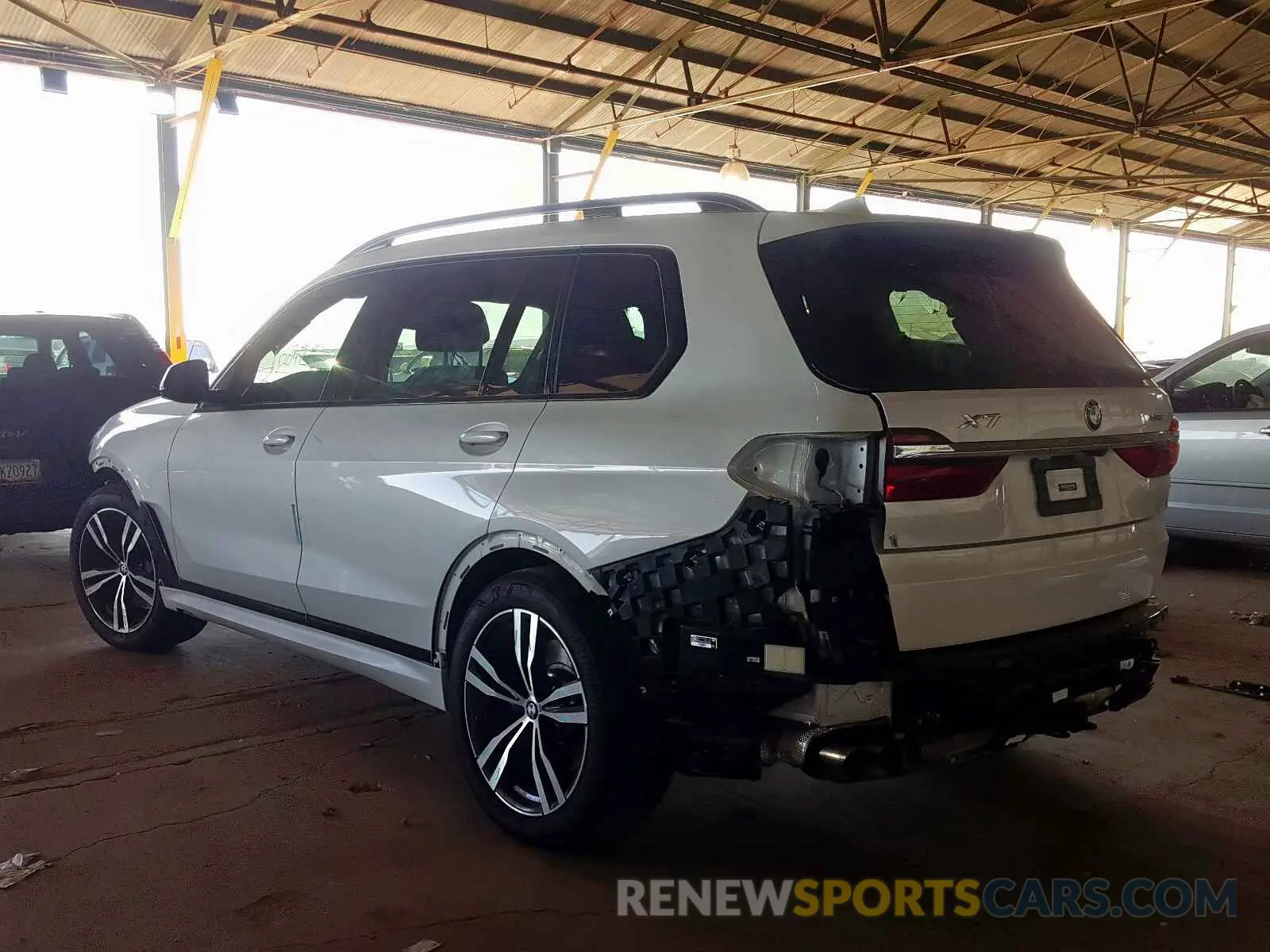 3 fotografías del automóvil dañado 5UXCX4C55KLS37820 BMW X7 XDRIVE5 2019