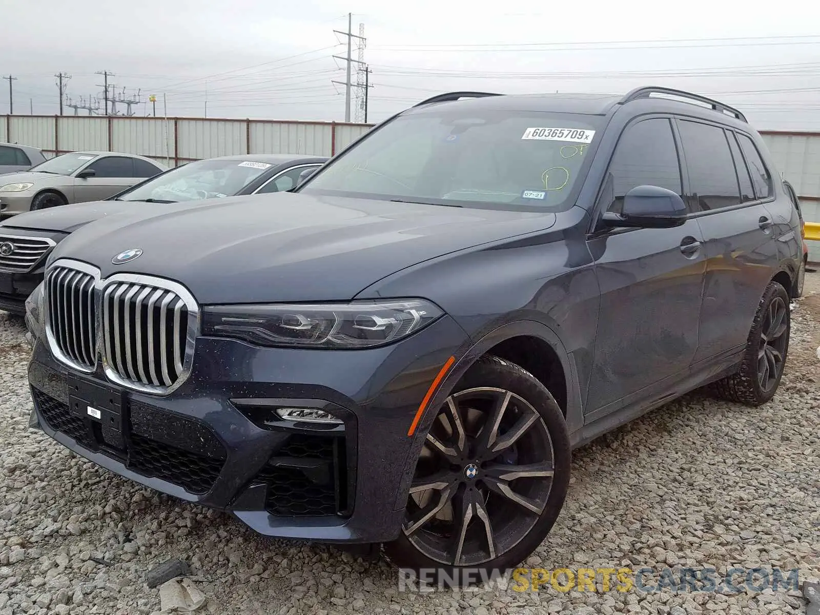2 fotografías del automóvil dañado 5UXCX4C56KLS39155 BMW X7 XDRIVE5 2019