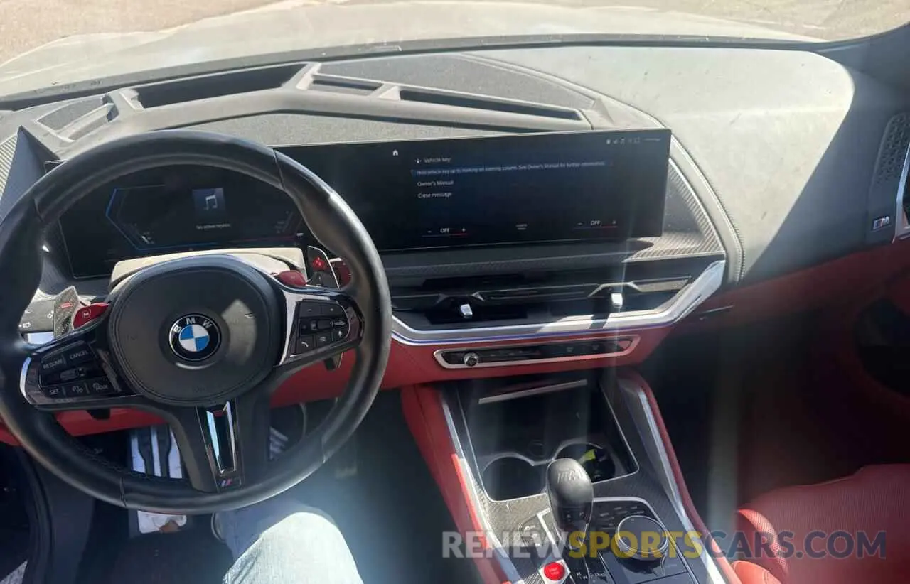9 fotografías del automóvil dañado 5YM23CS05P9S15319 BMW XM 2023