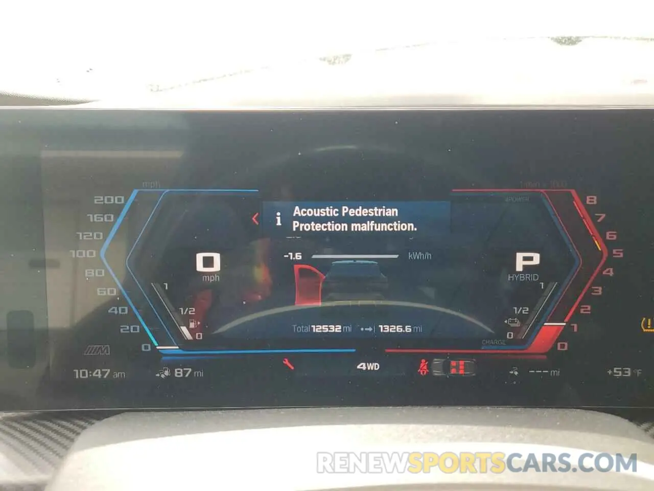 9 fotografías del automóvil dañado 5YM23CS06P9S62603 BMW XM 2023