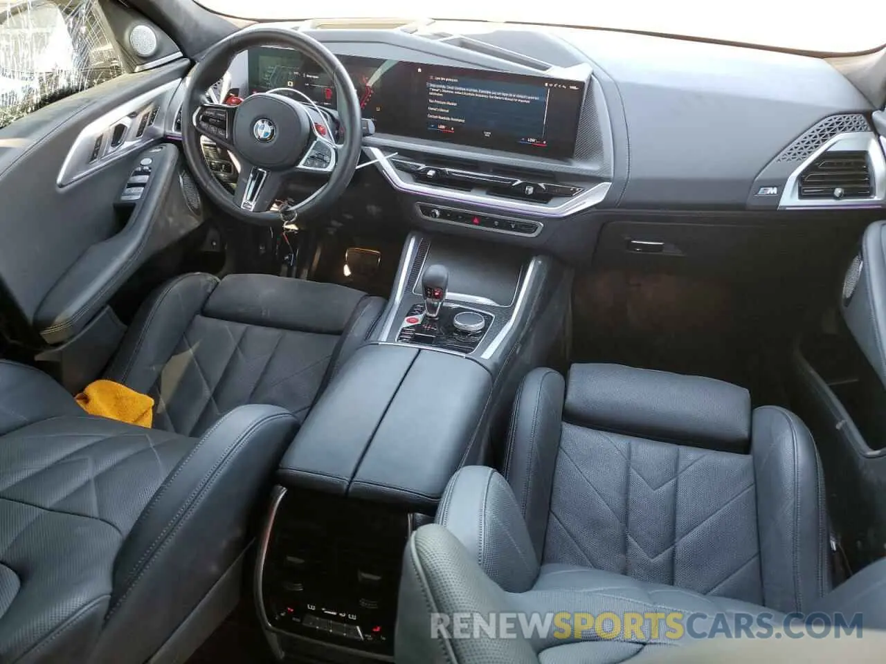 8 fotografías del automóvil dañado 5YM23CS07P9S31800 BMW XM 2023