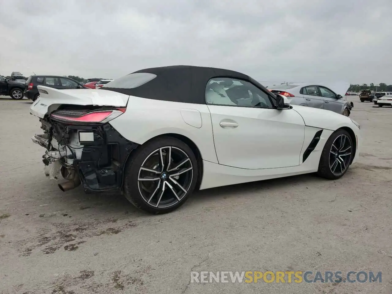 3 fotografías del automóvil dañado WBAHF3C51KWW31007 BMW Z4 2019
