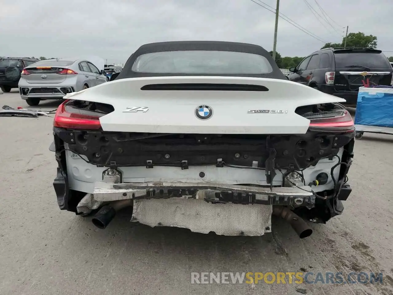 6 fotografías del automóvil dañado WBAHF3C51KWW31007 BMW Z4 2019