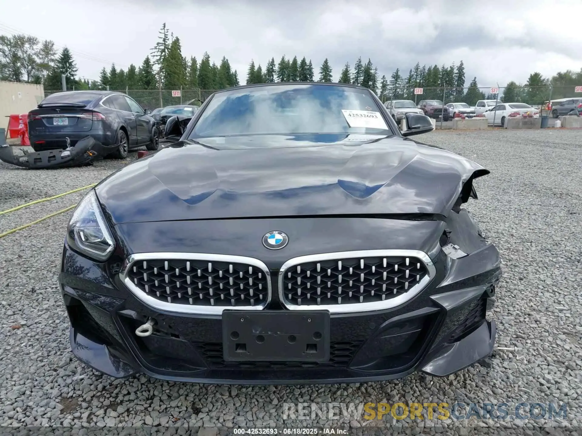 13 fotografías del automóvil dañado WBAHF3C57KWW45753 BMW Z4 2019