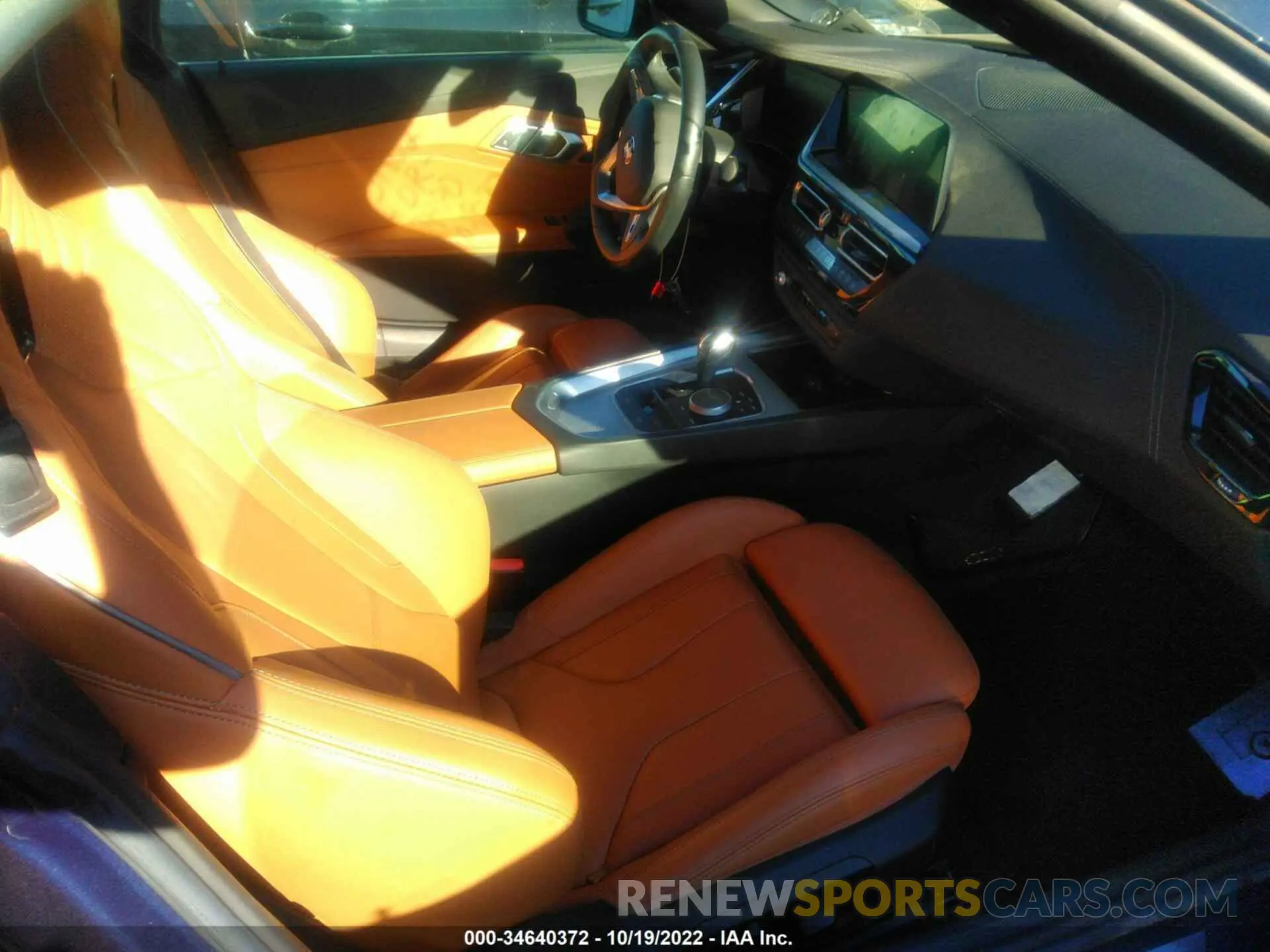 5 fotografías del automóvil dañado WBAHF3C57KWW49480 BMW Z4 2019