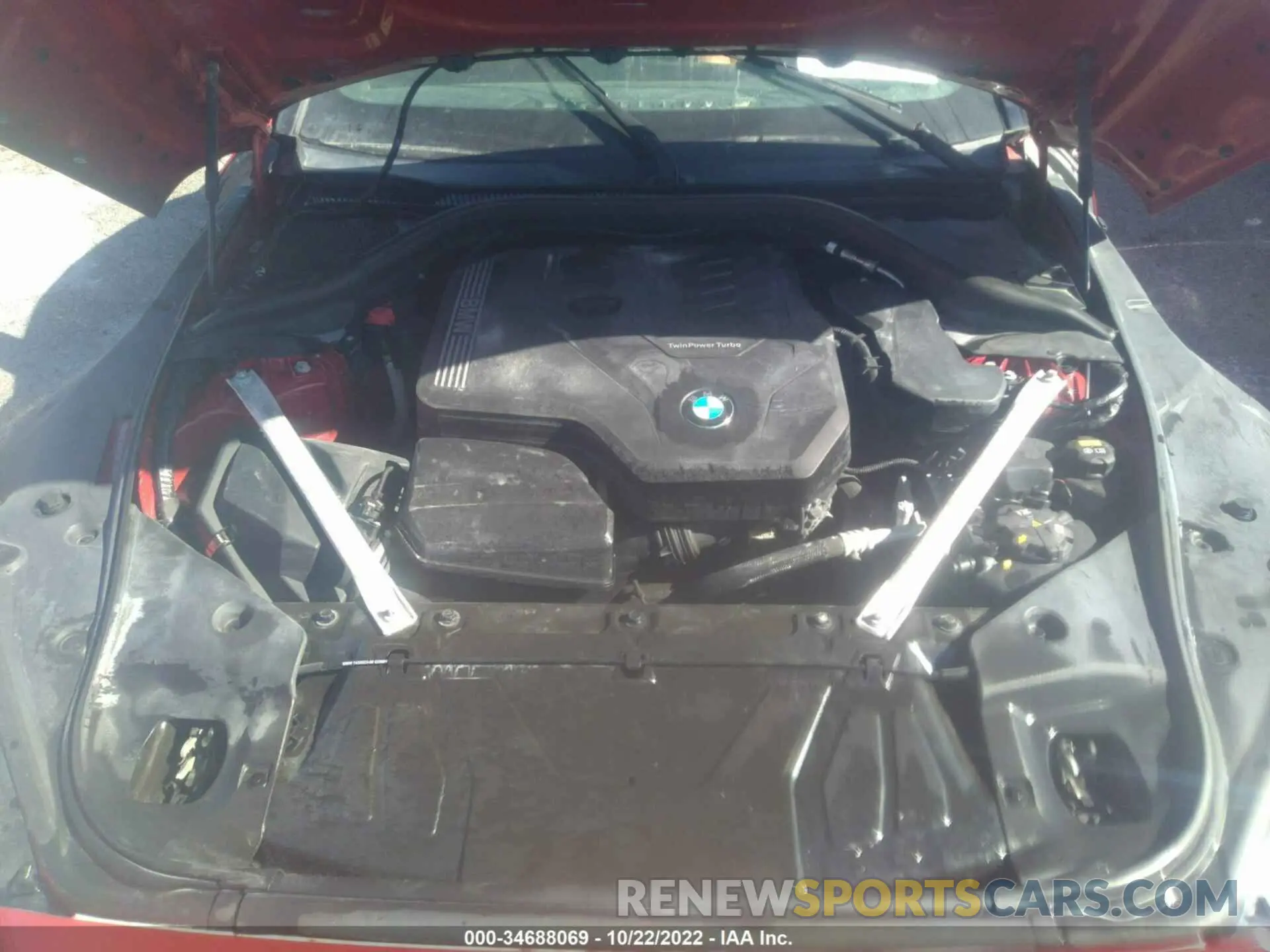 10 fotografías del automóvil dañado WBAHF3C58KWW30999 BMW Z4 2019