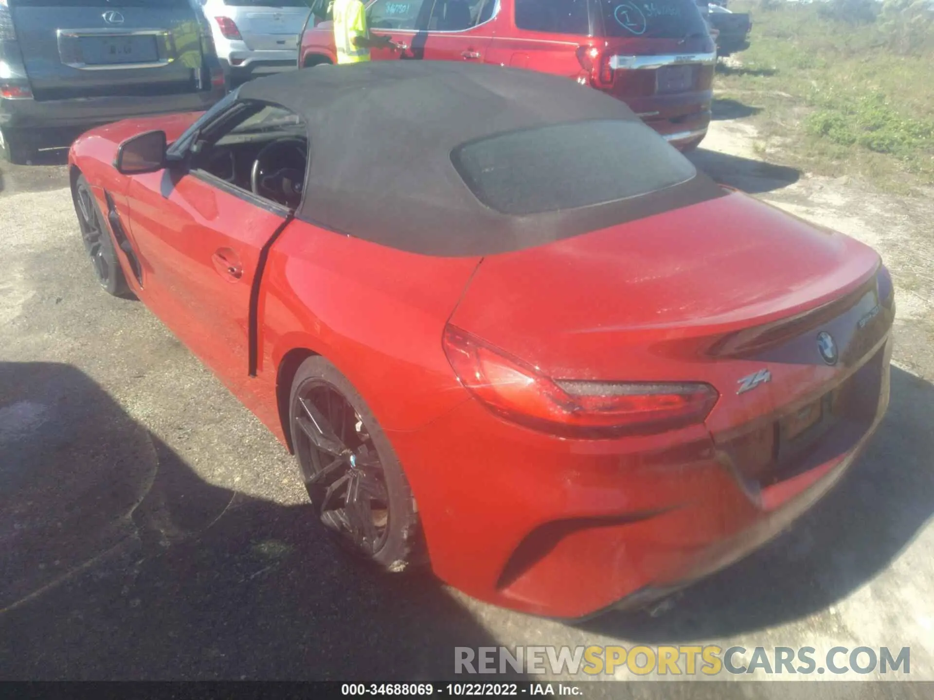 3 fotografías del automóvil dañado WBAHF3C58KWW30999 BMW Z4 2019