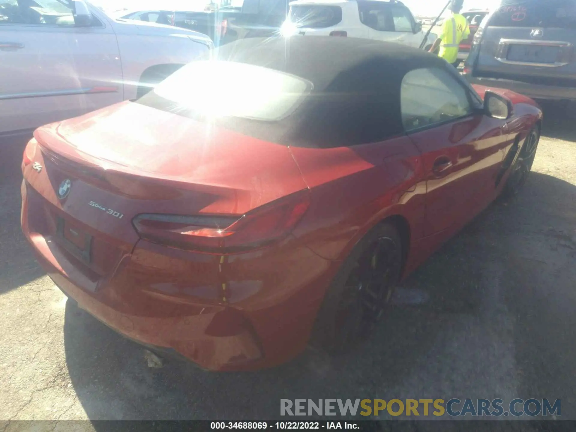 4 fotografías del automóvil dañado WBAHF3C58KWW30999 BMW Z4 2019