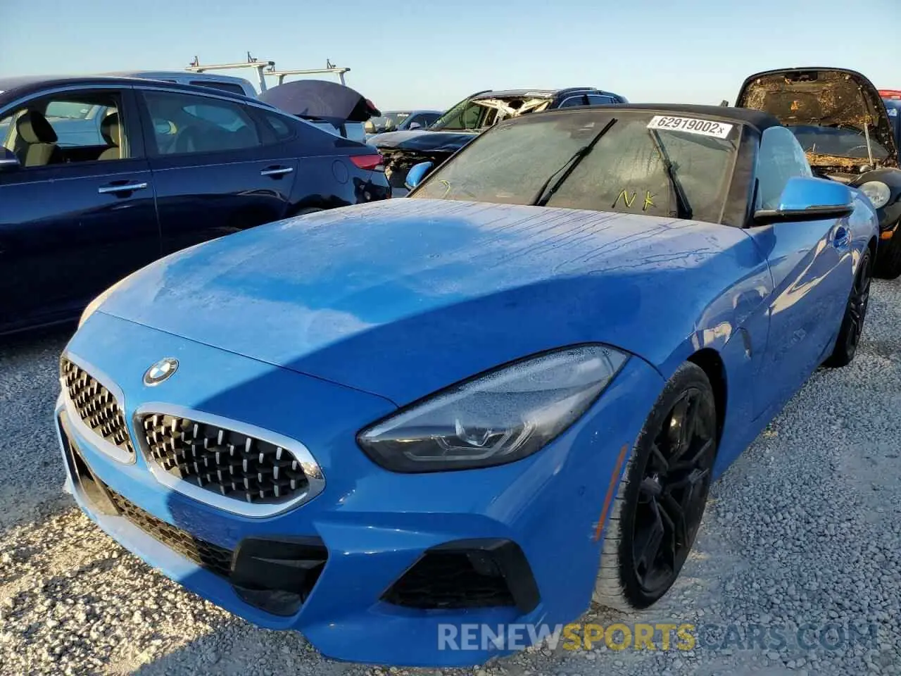 2 fotografías del automóvil dañado WBAHF3C59KWW46158 BMW Z4 2019