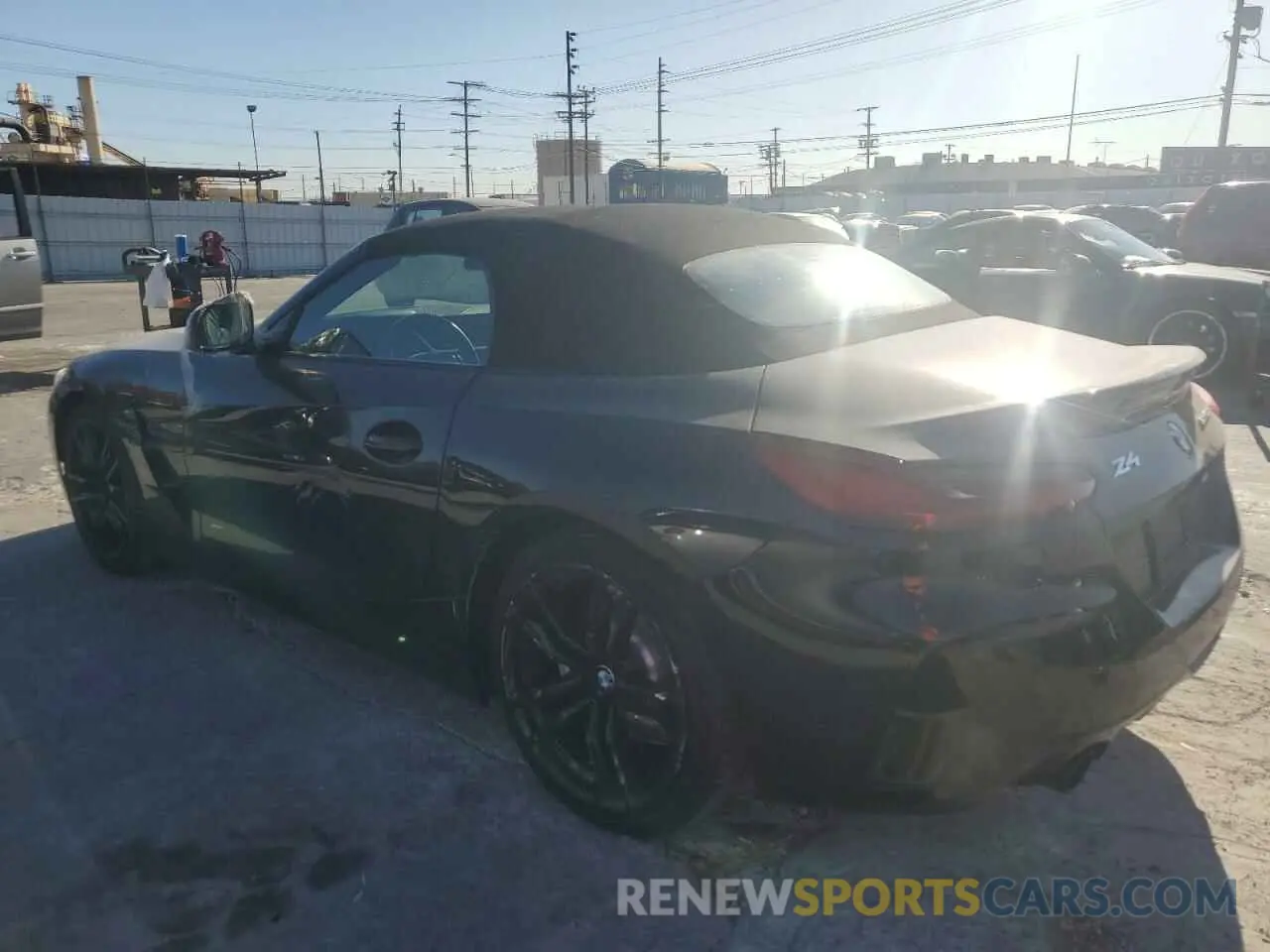 2 fotografías del automóvil dañado WBAHF3C02LWW54463 BMW Z4 2020