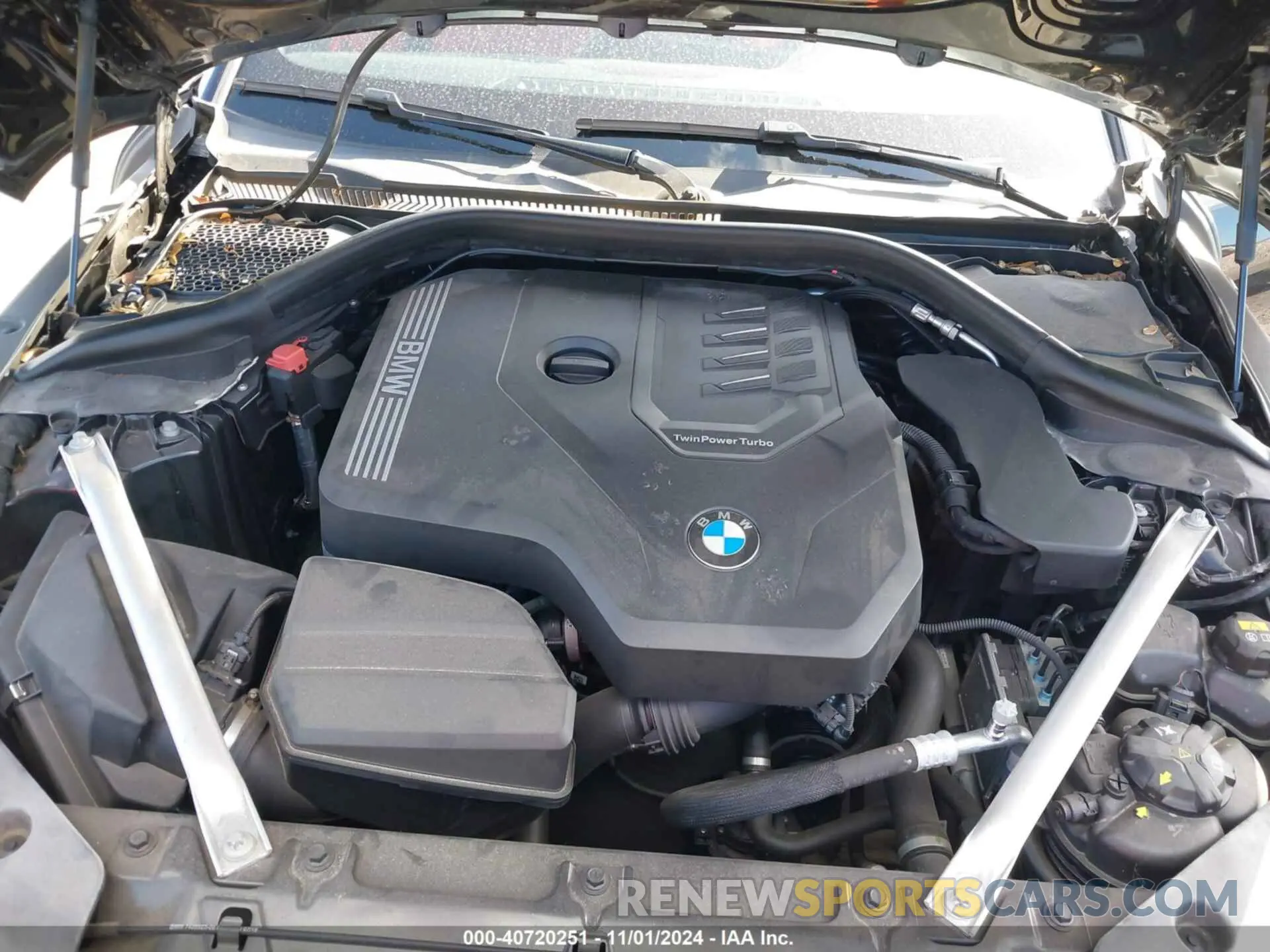 10 fotografías del automóvil dañado WBAHF3C04LWW64122 BMW Z4 2020