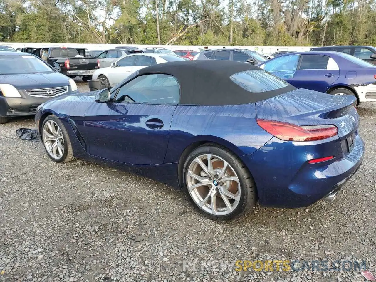 2 fotografías del automóvil dañado WBAHF3C08LWW61434 BMW Z4 2020