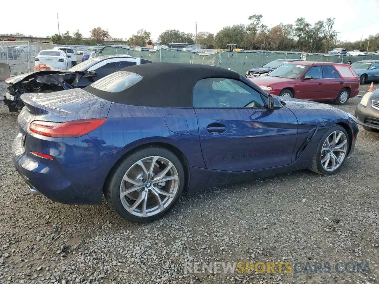 3 fotografías del automóvil dañado WBAHF3C08LWW61434 BMW Z4 2020