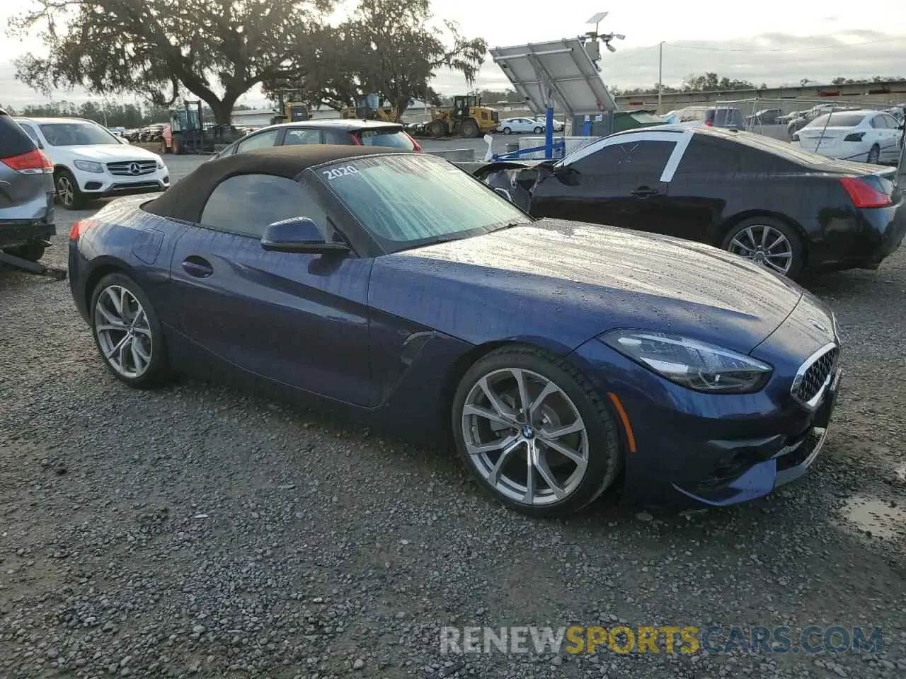 4 fotografías del automóvil dañado WBAHF3C08LWW61434 BMW Z4 2020